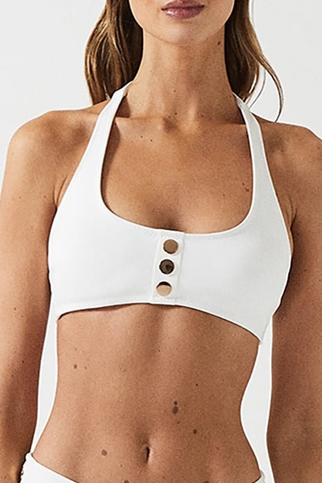 IRIS-HALTERNECK BIKINI TOP WHITE 1