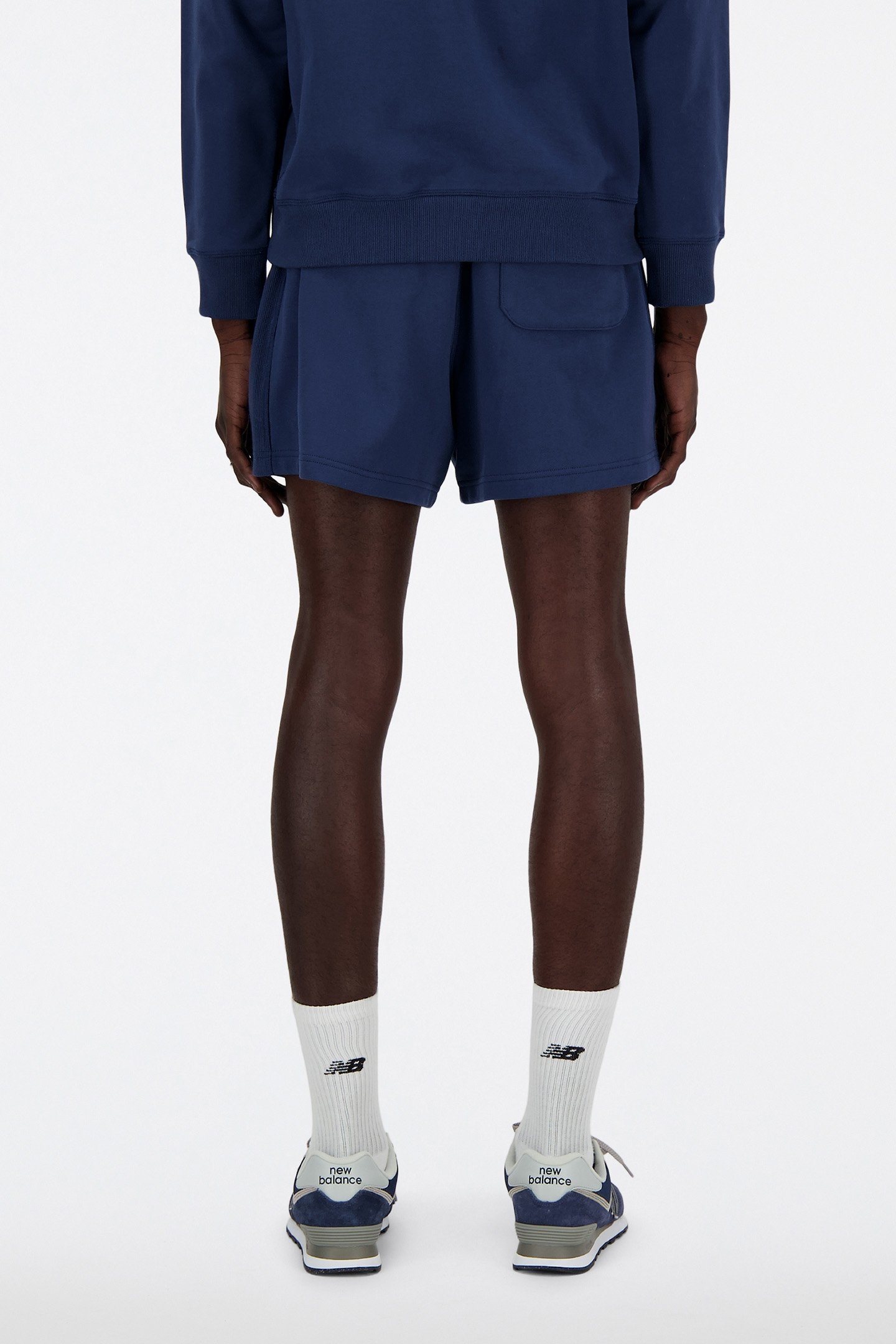 SWEAT SHORTS IN NAVY 2