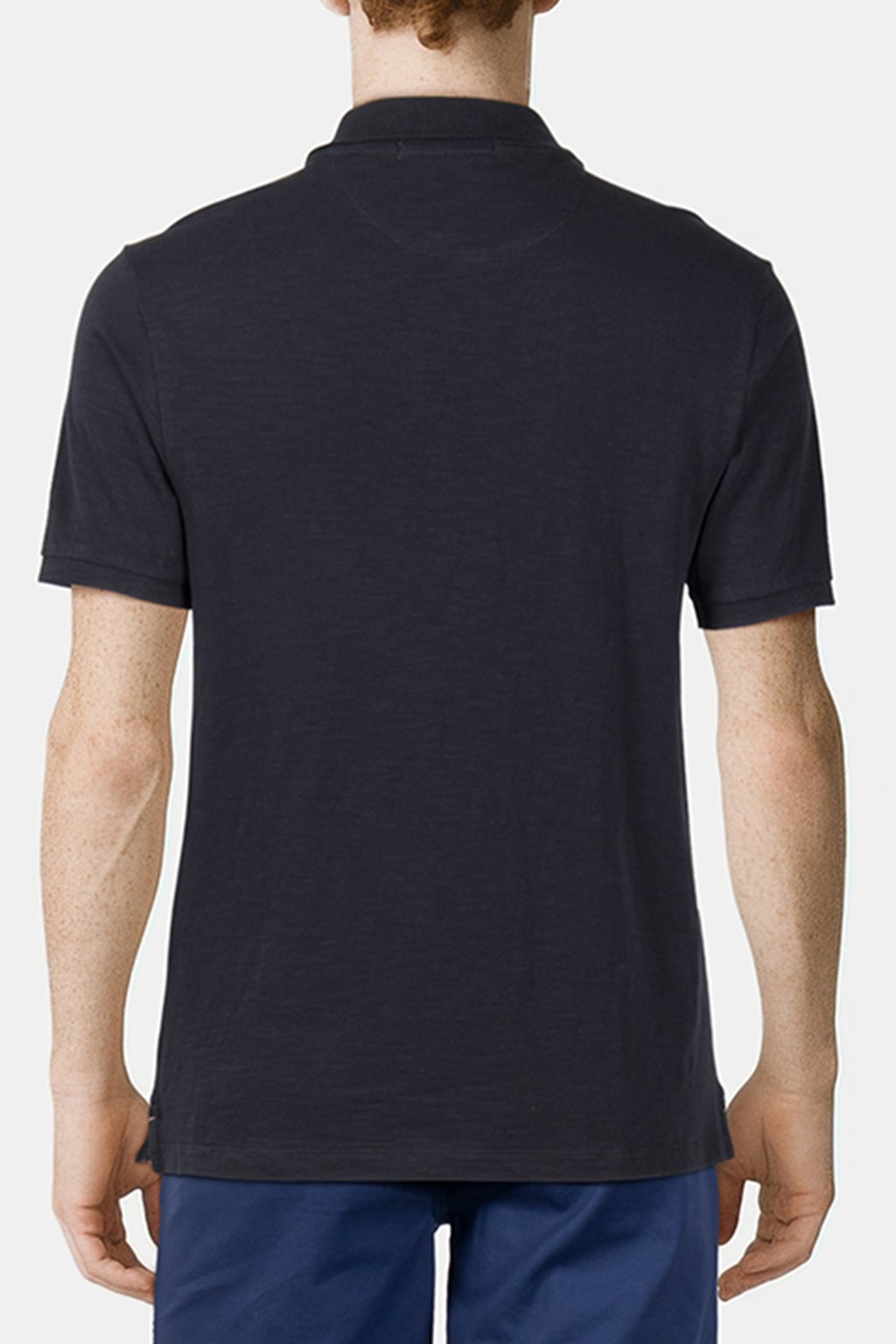 SLUB SS POLO BLACK 2