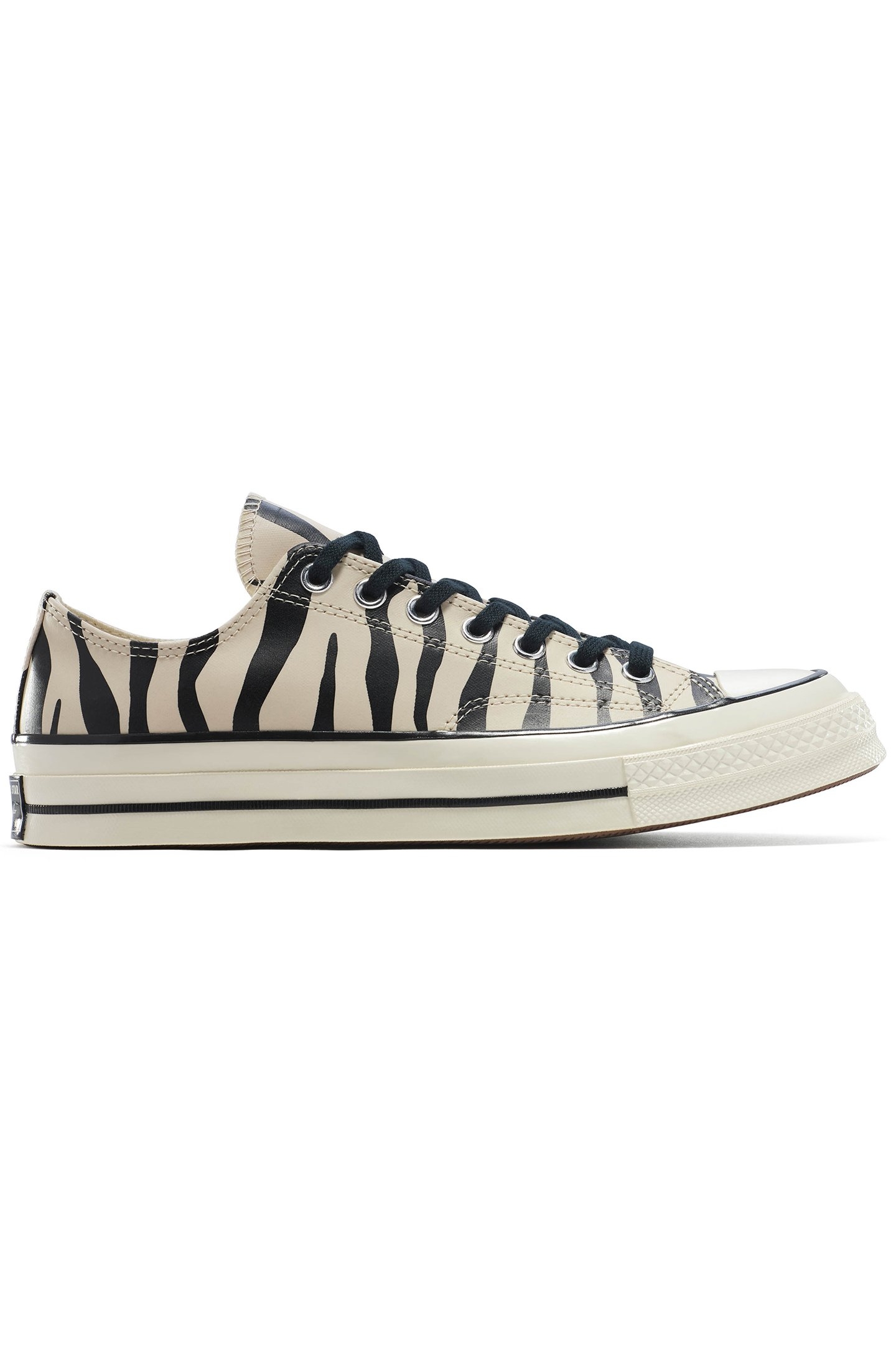 CHUCK 70 GLOW-IN-THE-DARK ZEBRA PRINT LIGHT DUNE/BLACK/EGRET 1