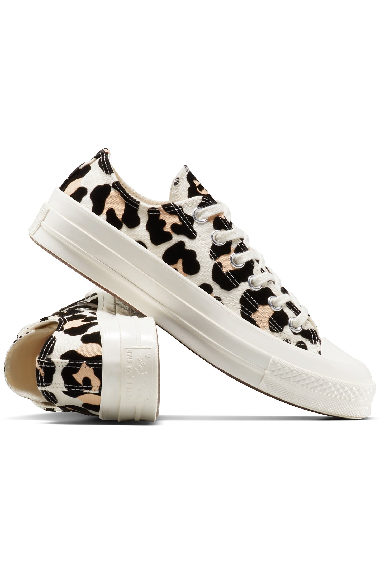 CHUCK 70 LEOPARD EGRET/BLACK/COASTAL DUNE 4