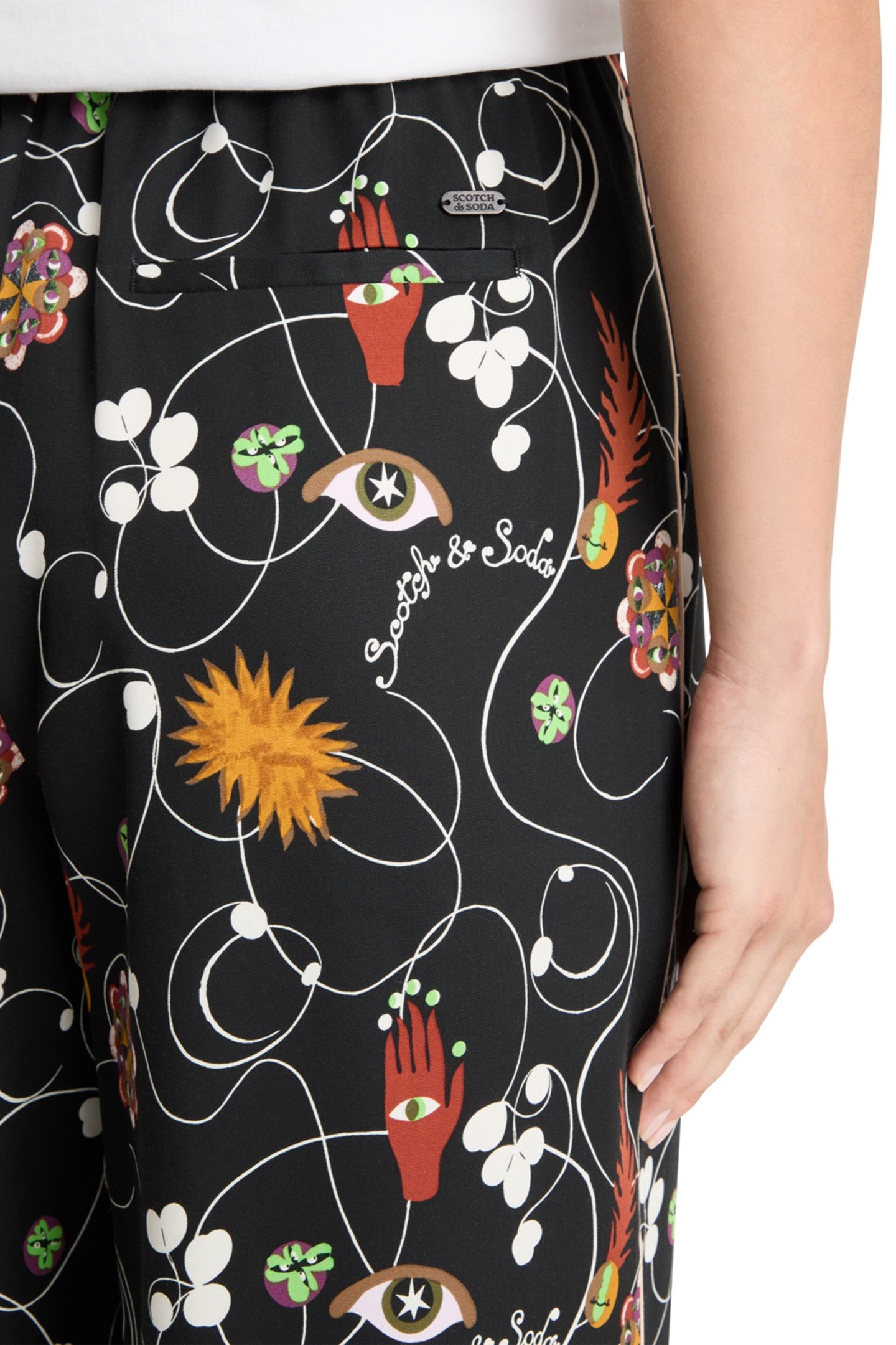 ELENI WIDE LEG PYJAMA PANT FREE MIND 8