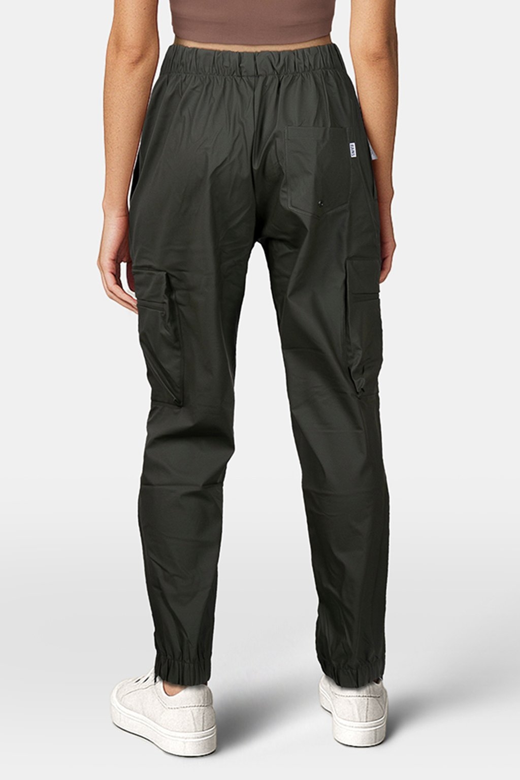 CARGO RAIN PANTS REGULAR W3 GREEN UNISEX 2