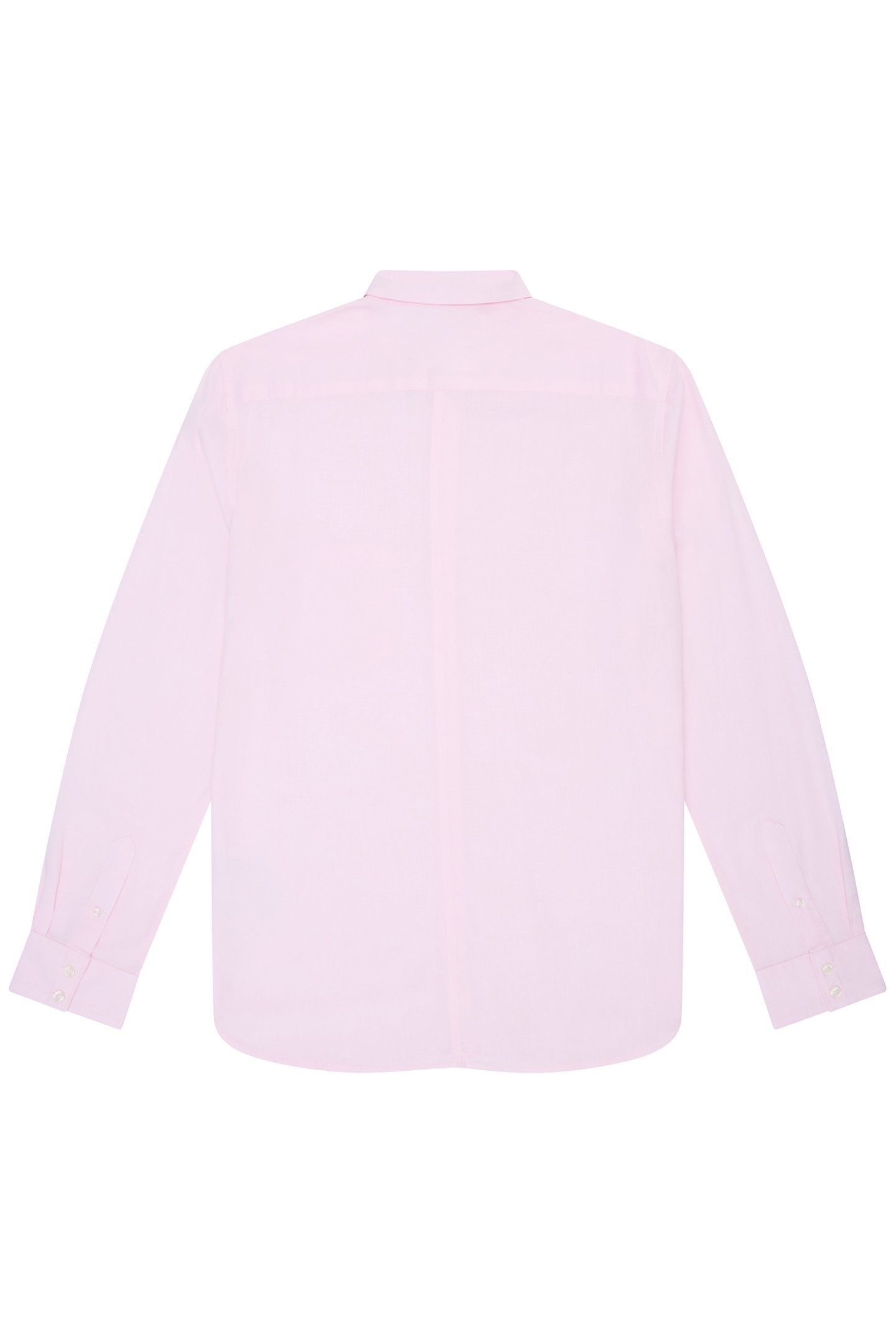 LINEN 22 L/S TRIM SOFT PINK 2