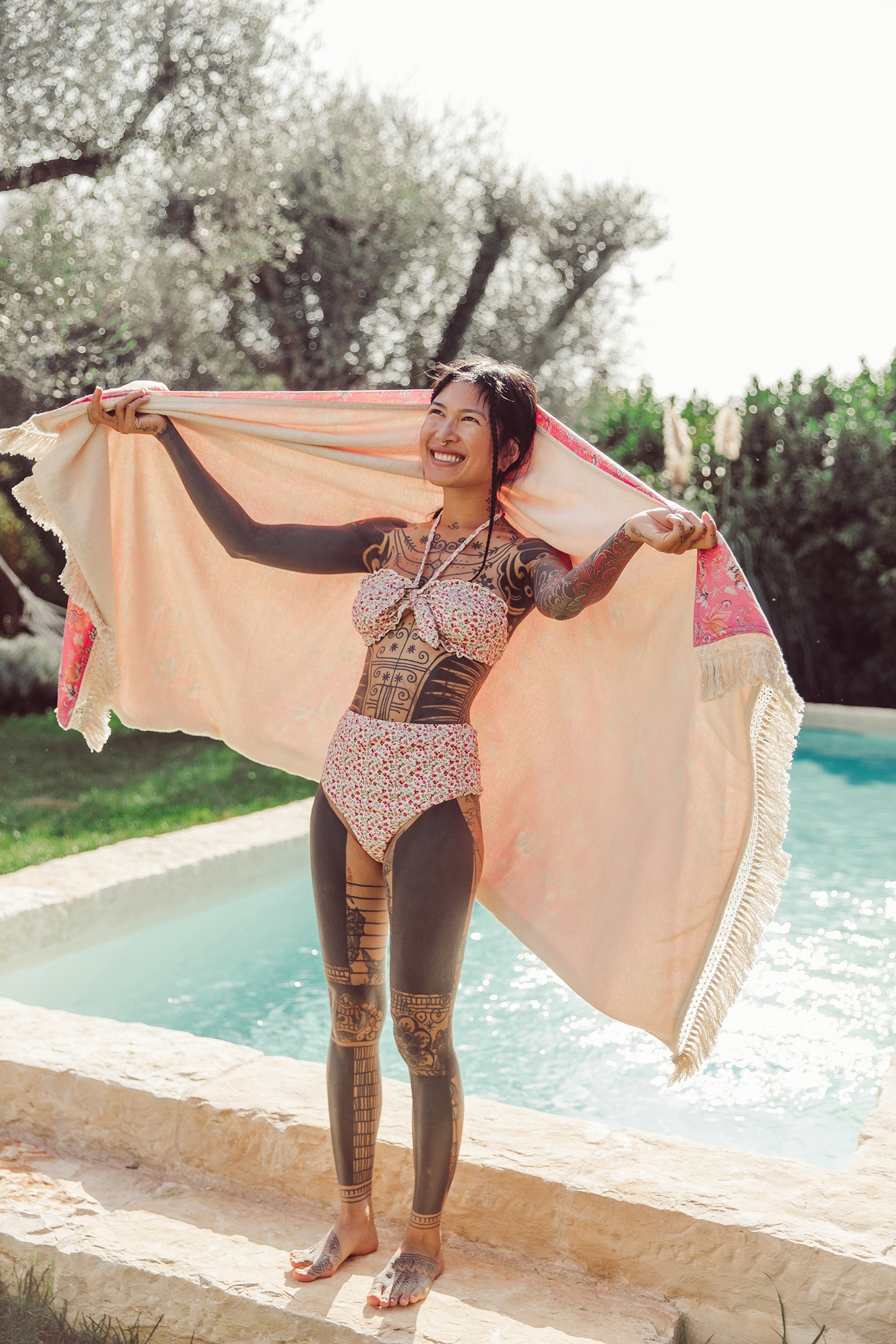 BIKINI TOP WALLY WHITE MEADOW 2