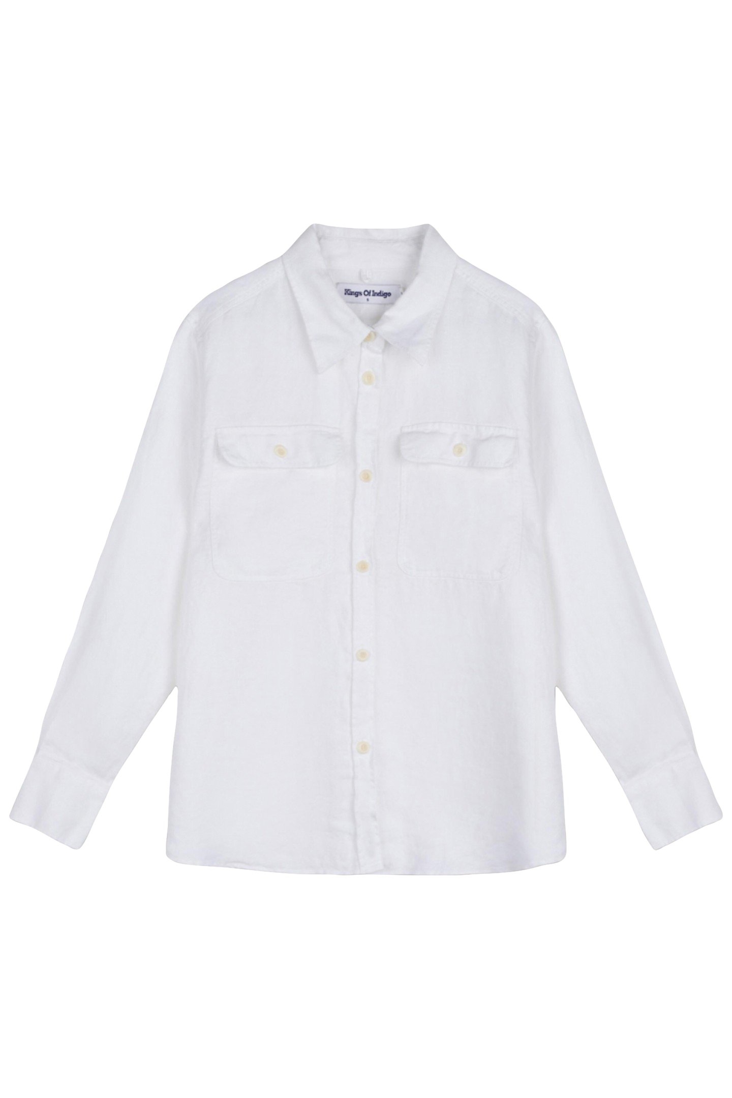 CHARLENE OPTICAL WHITE LINEN 1