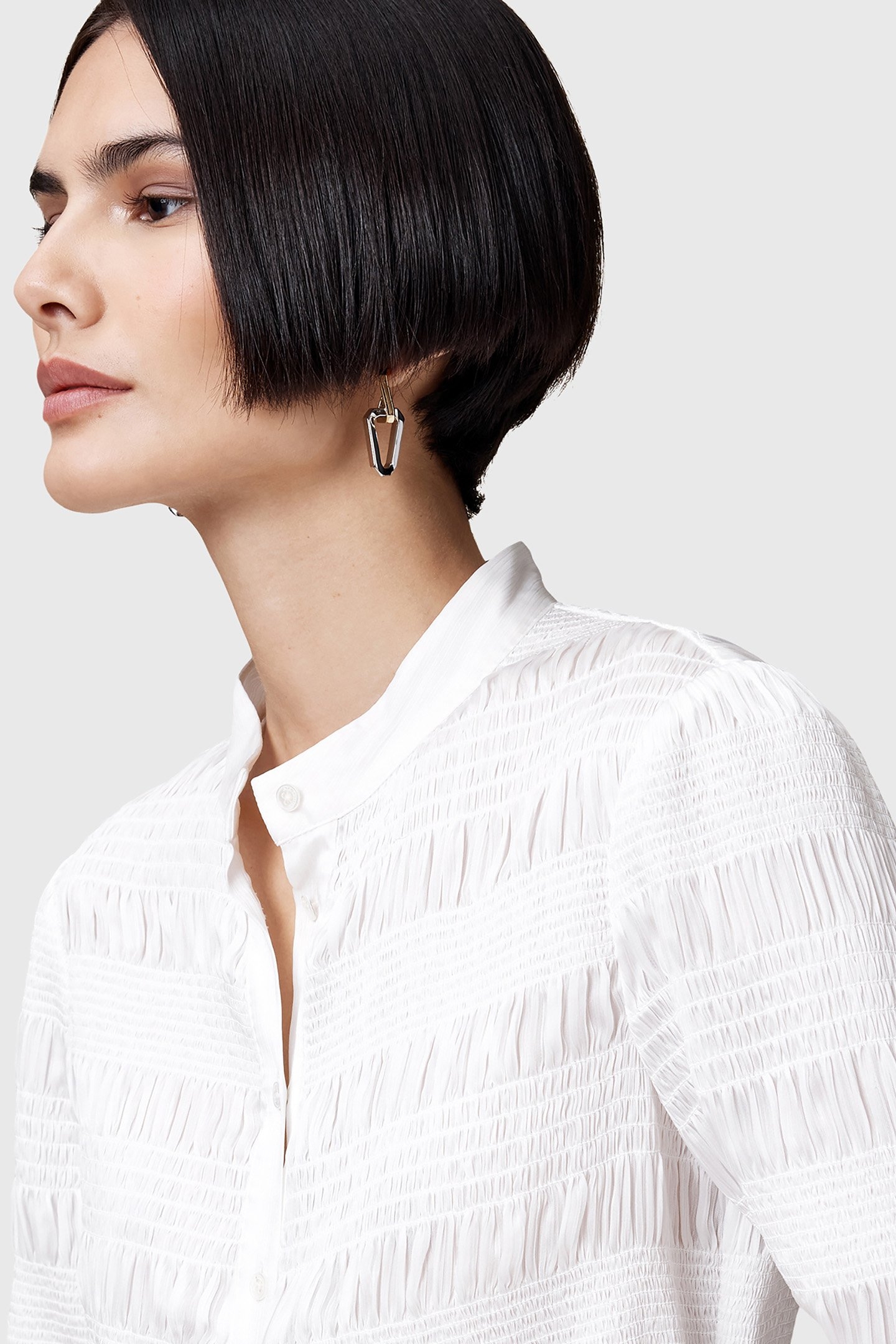 MEG MINI DRESS WHITE 6