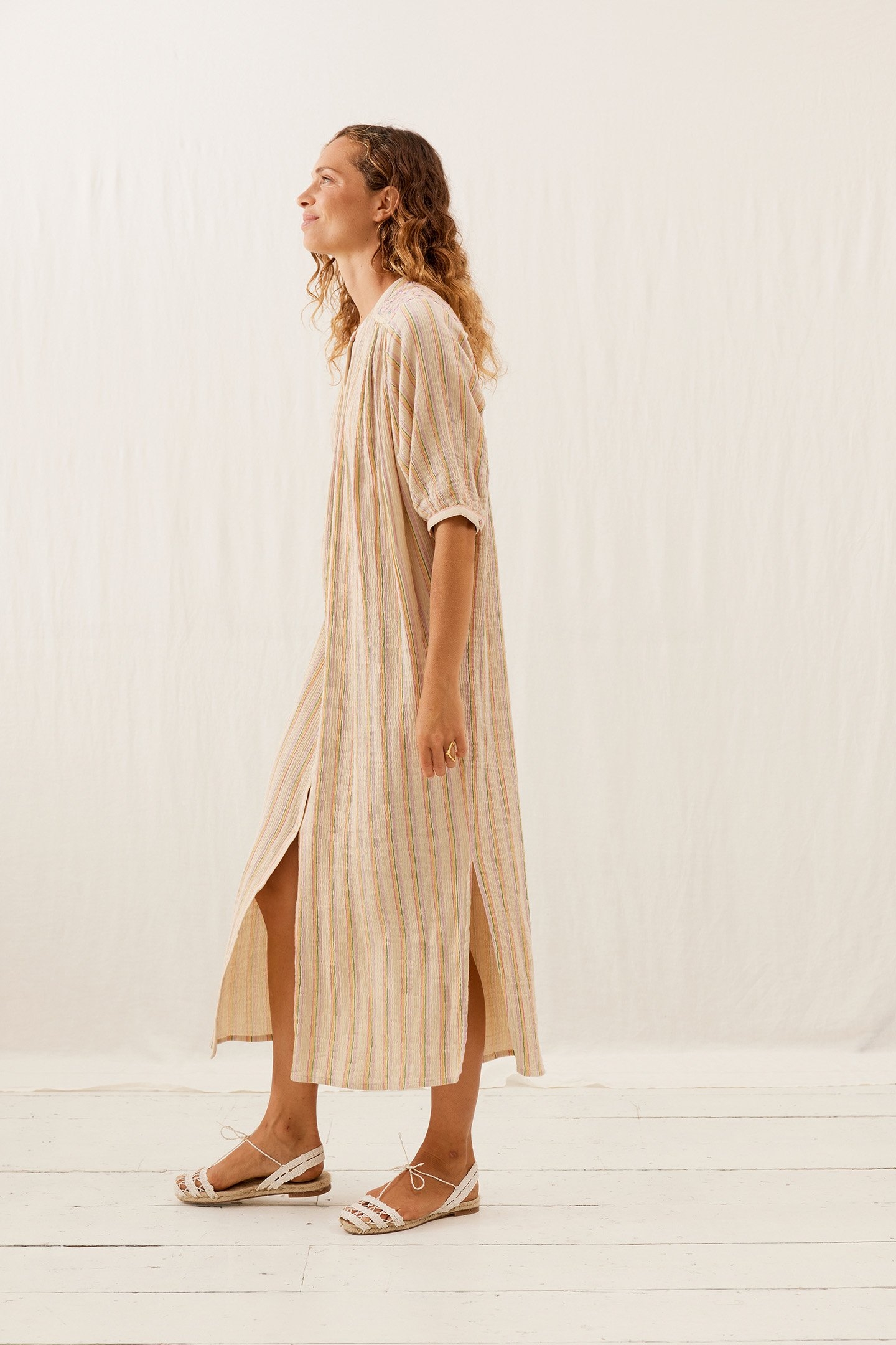 DRESS DEEPALINA MULTICO RAINBOW LINE 3