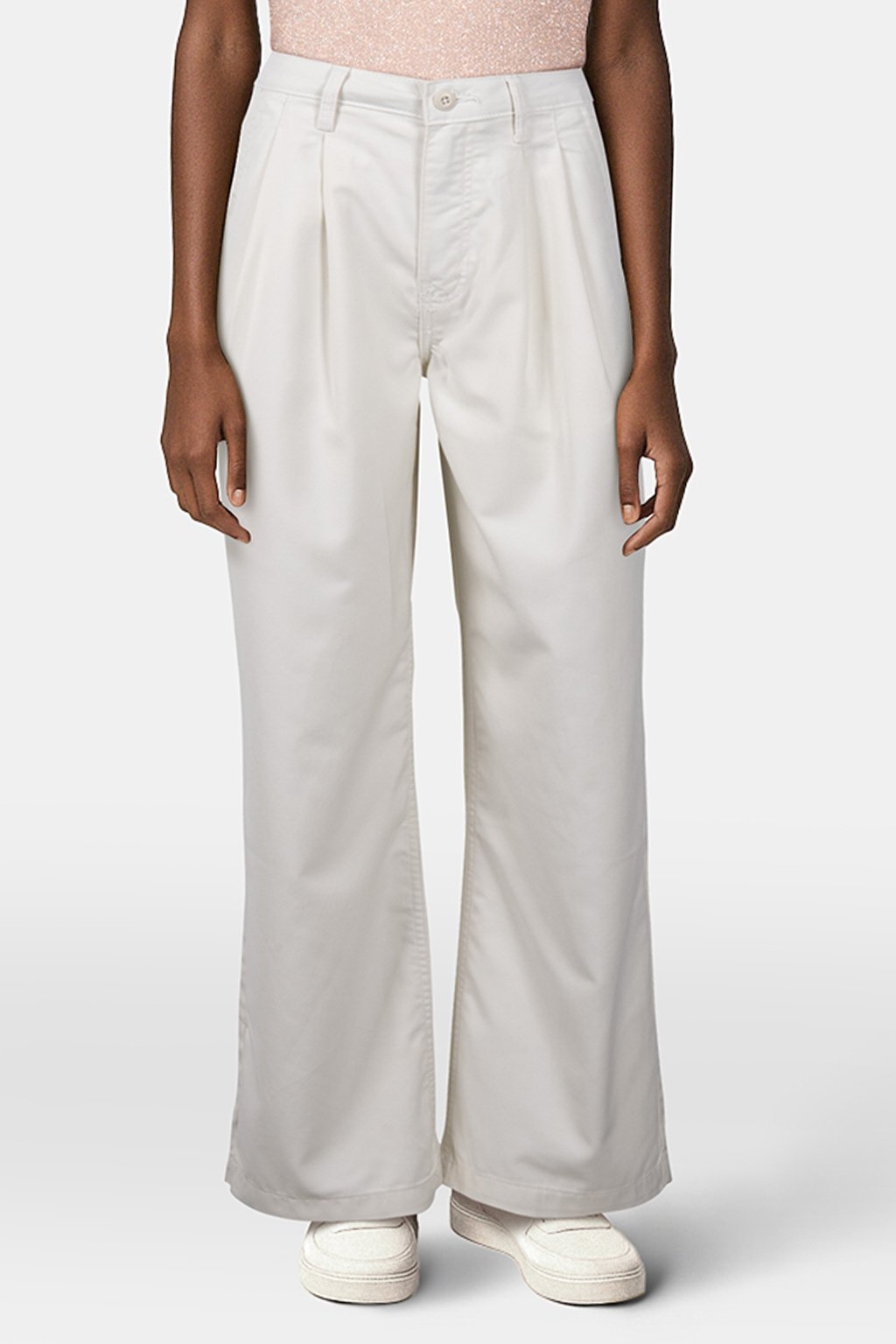 ALDER RELAXED PLEATED PANT TURTLEDOVE 1