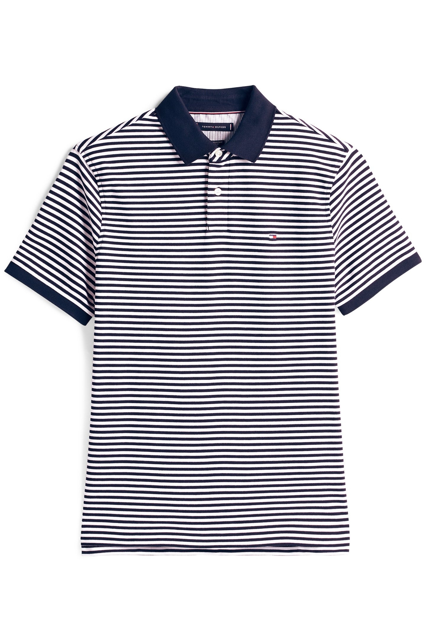 1985 REGULAR FIT POLO DESERT SKY AND WHITE 4