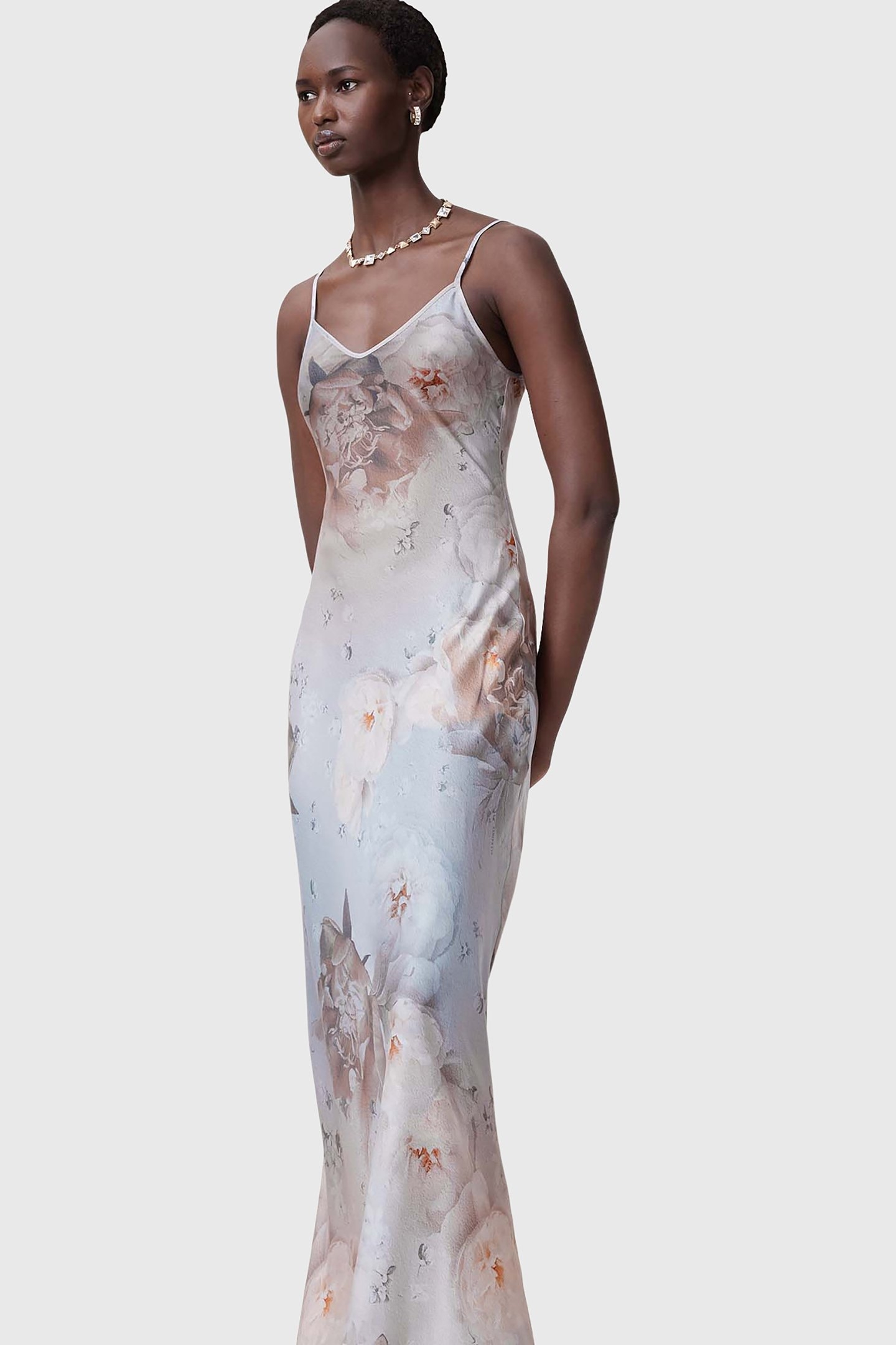 BRYONY MAXI DRESS BLOOM SOFT BLUE 4