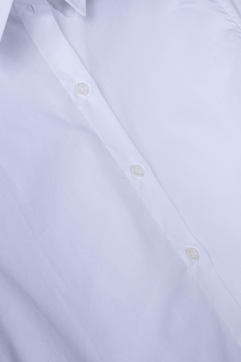 OE POPPY-COTTON POPLIN SH WHITE 4