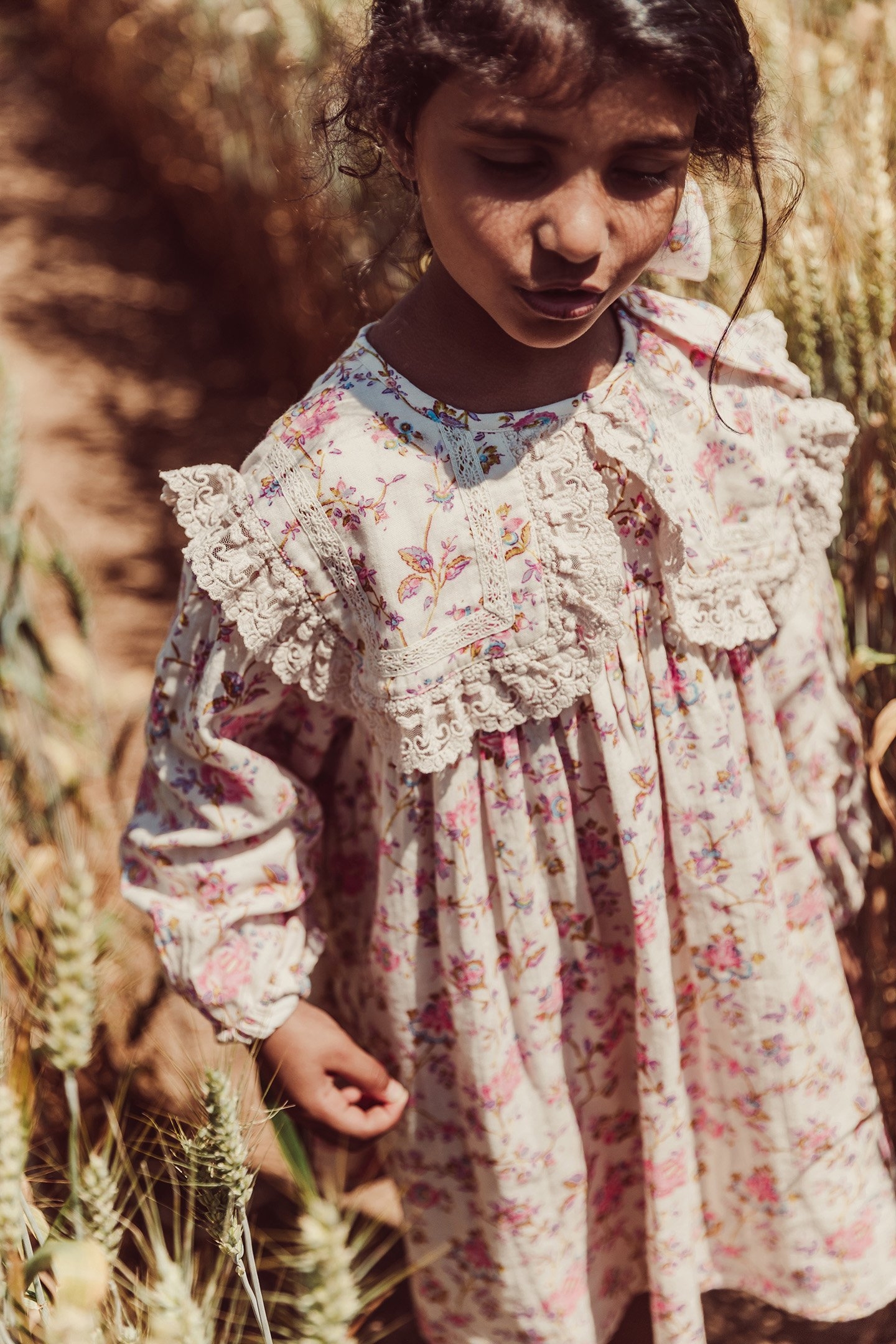 DRESS ARINOLA CREAM BUCOLIA FIELDS 5