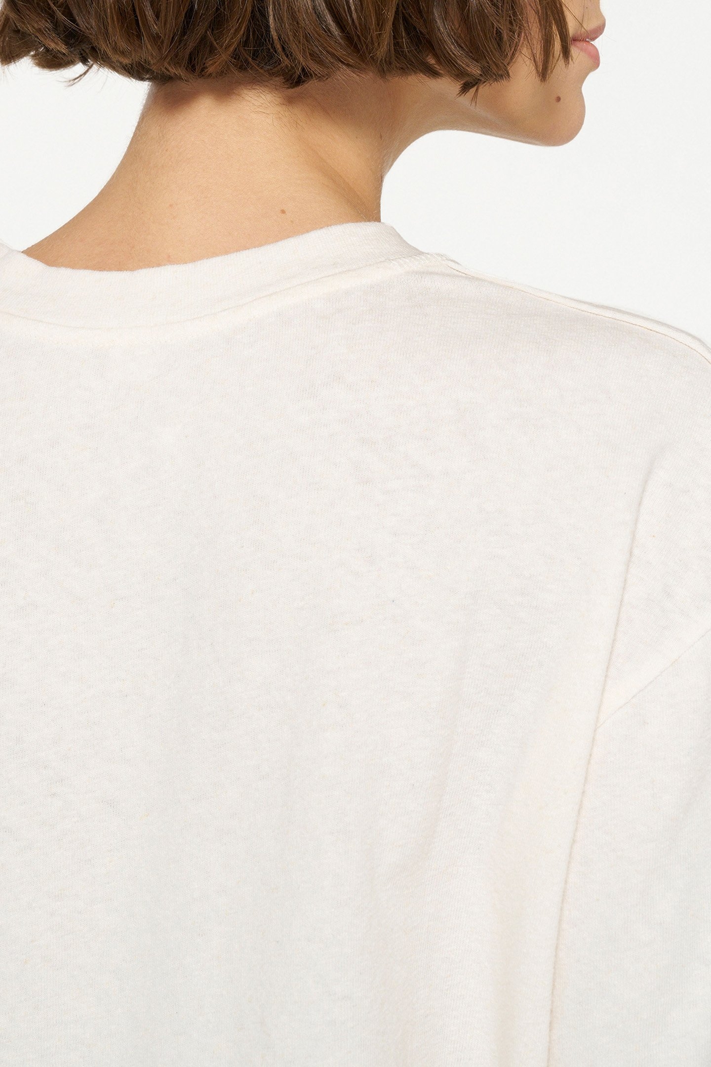 PERFECT TEE LINEN ECRU 6