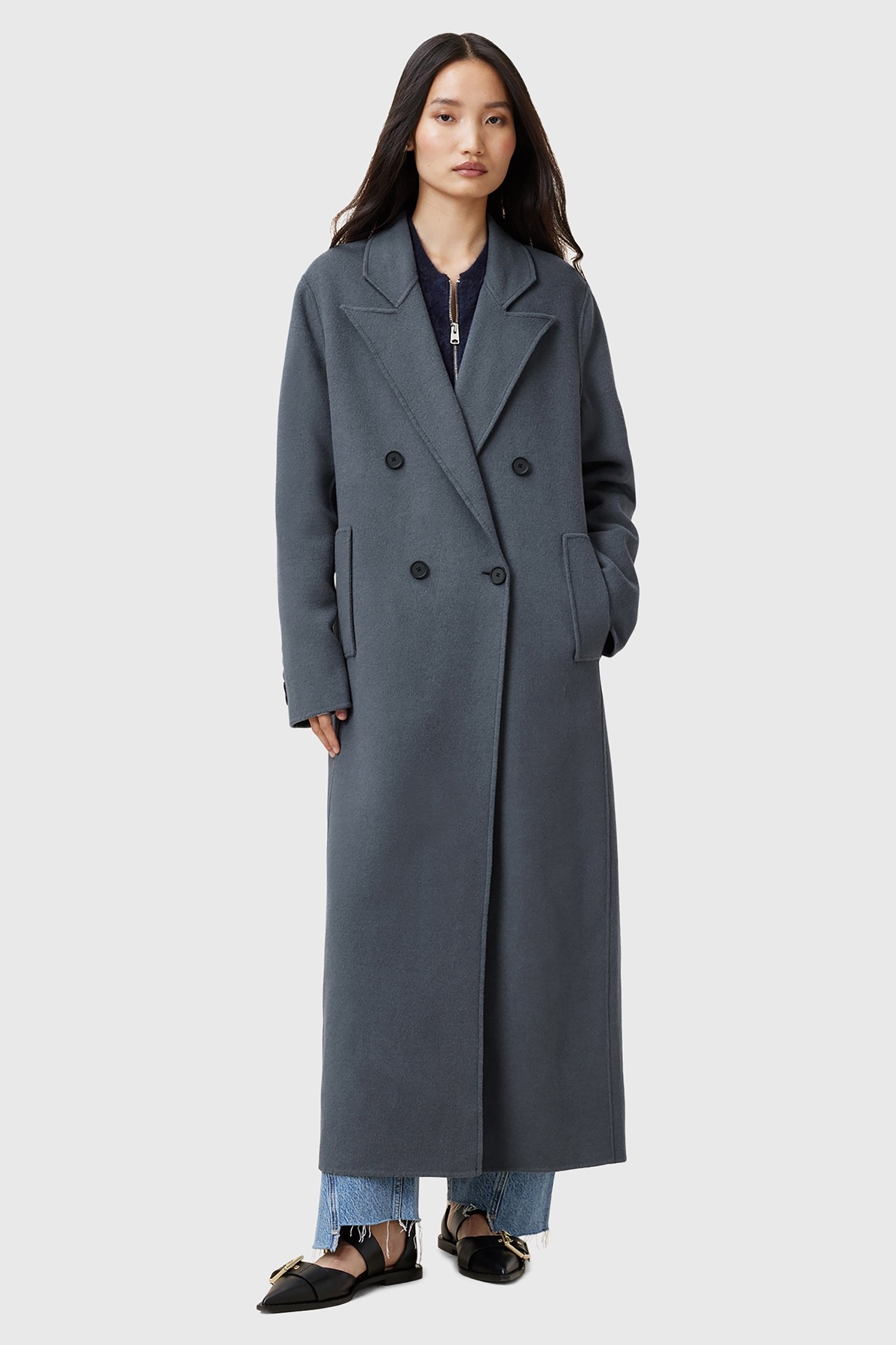 PHEEBEE COAT TURBULENCE GREY 1