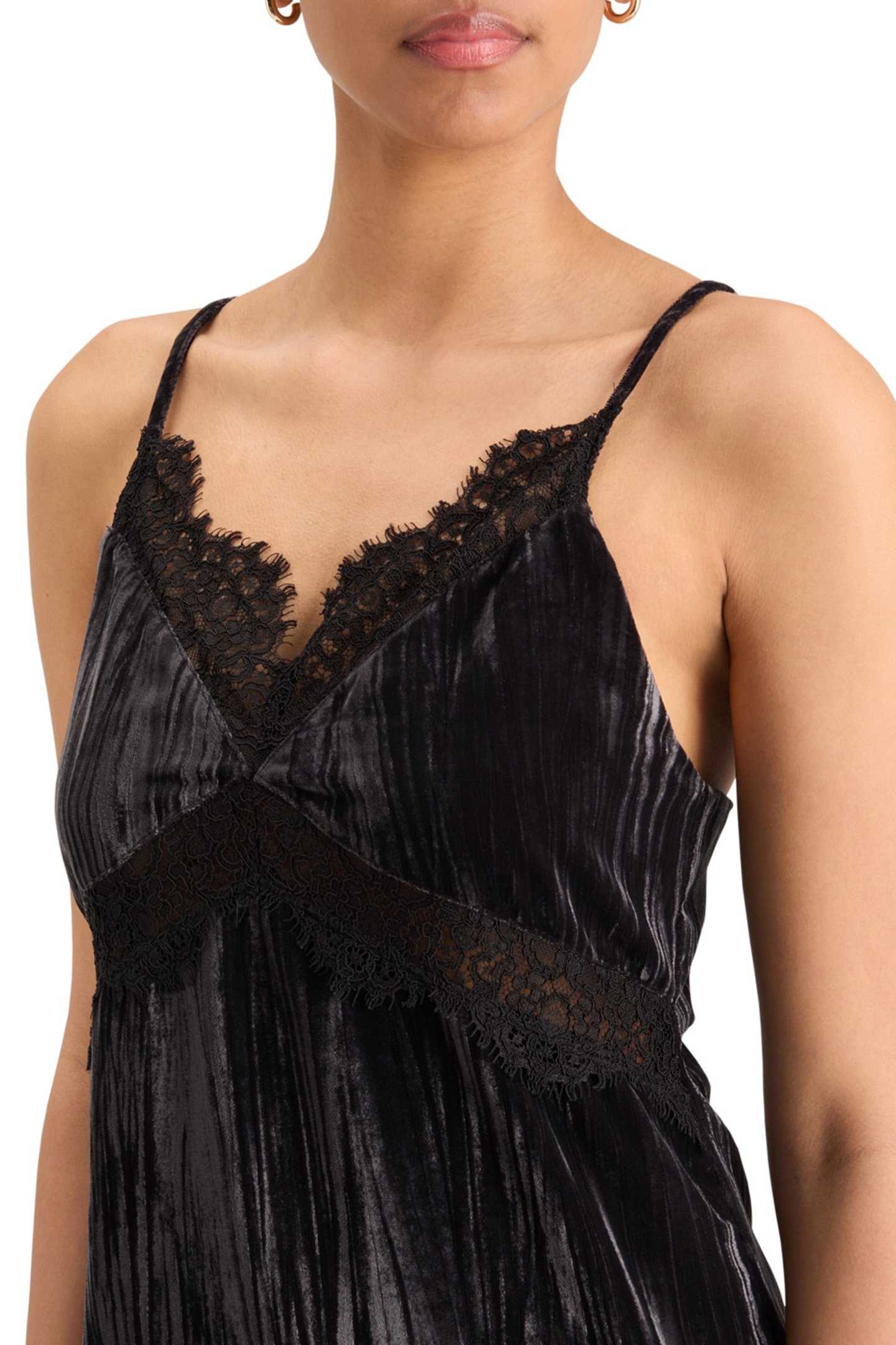 VELVET TANK TOP EVENING BLACK 7