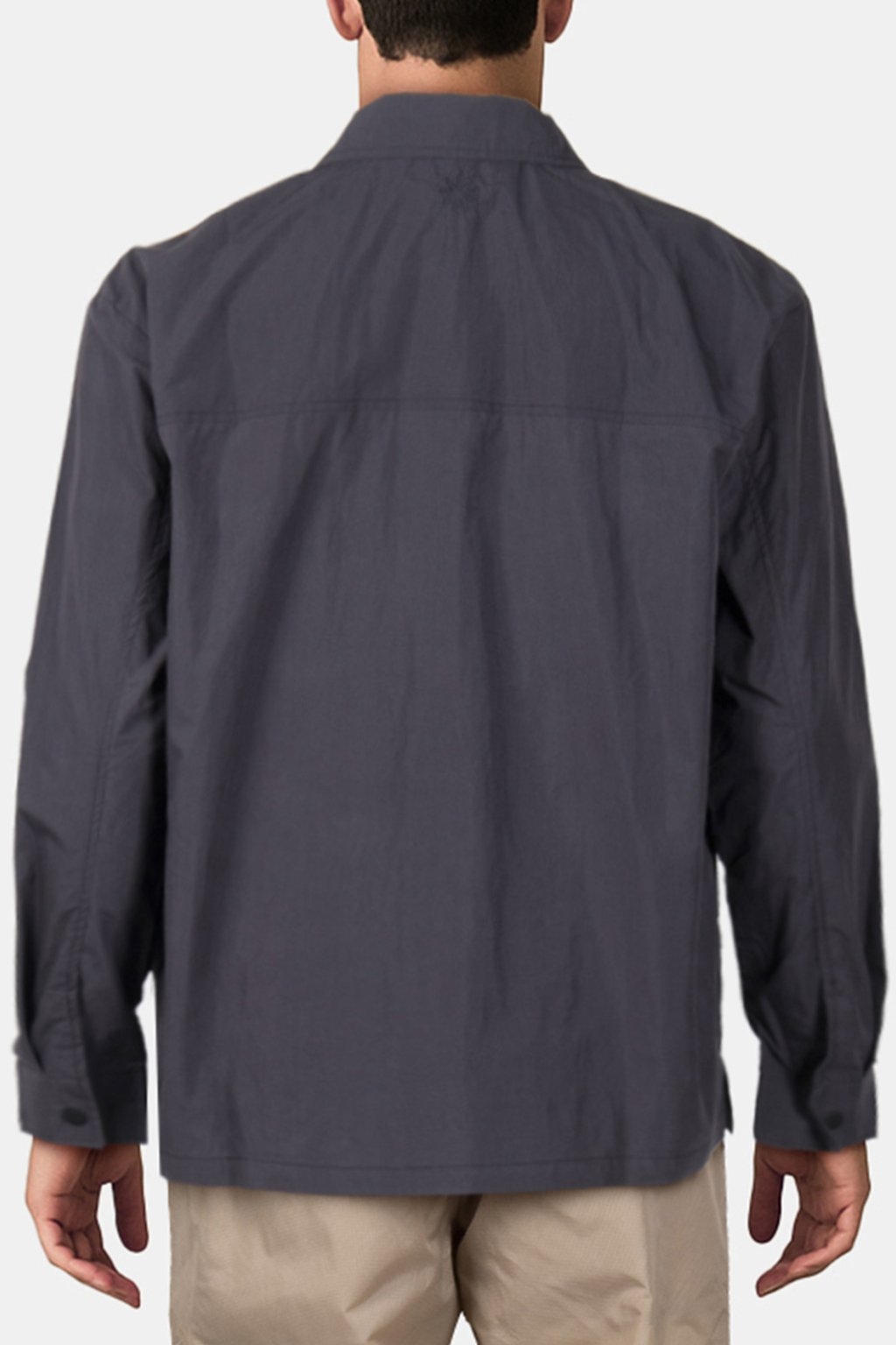 WOVEN SHIRT BLACK UNISEX 2