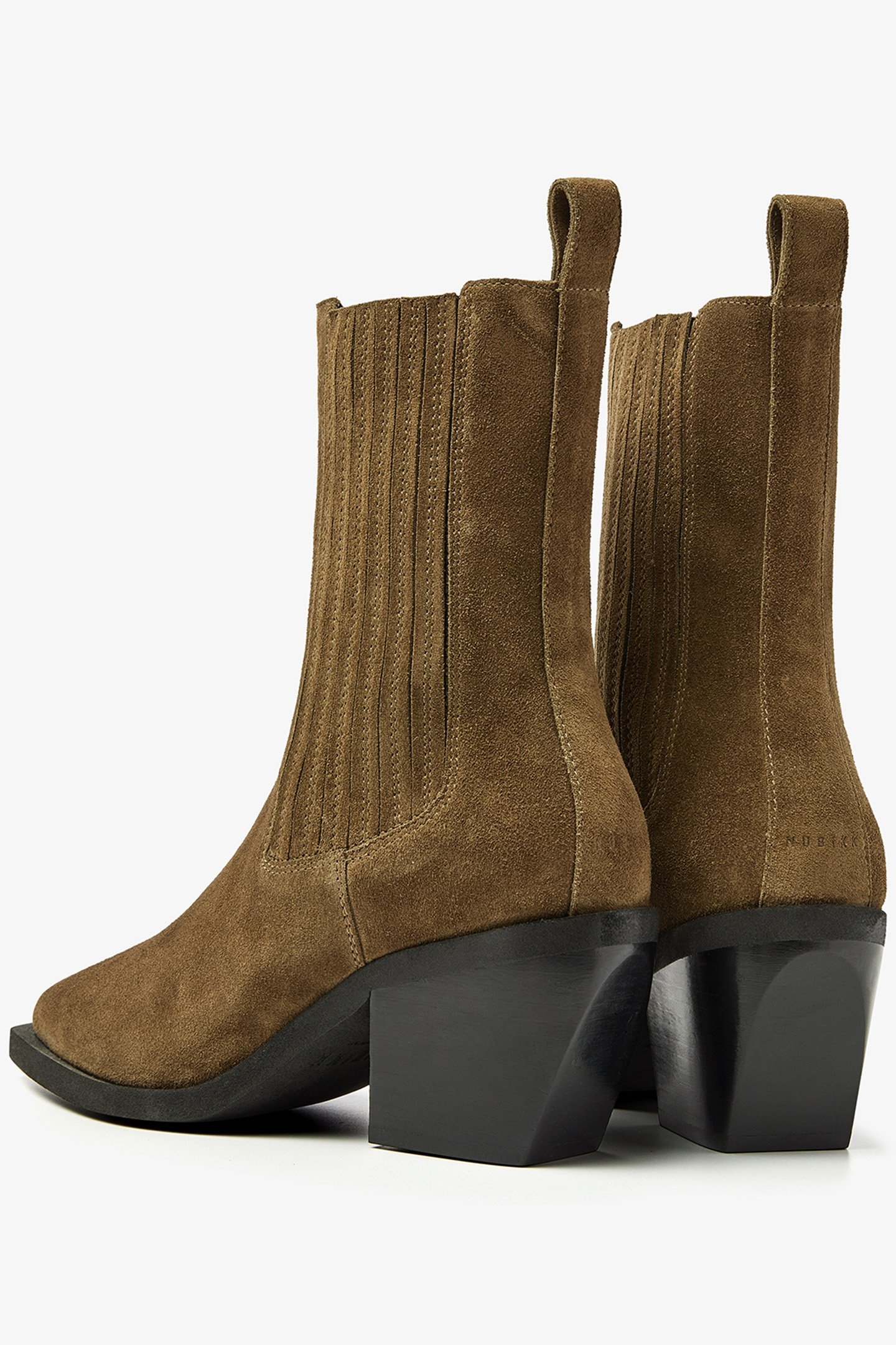 LIV LOUA OLIVE SUEDE 3