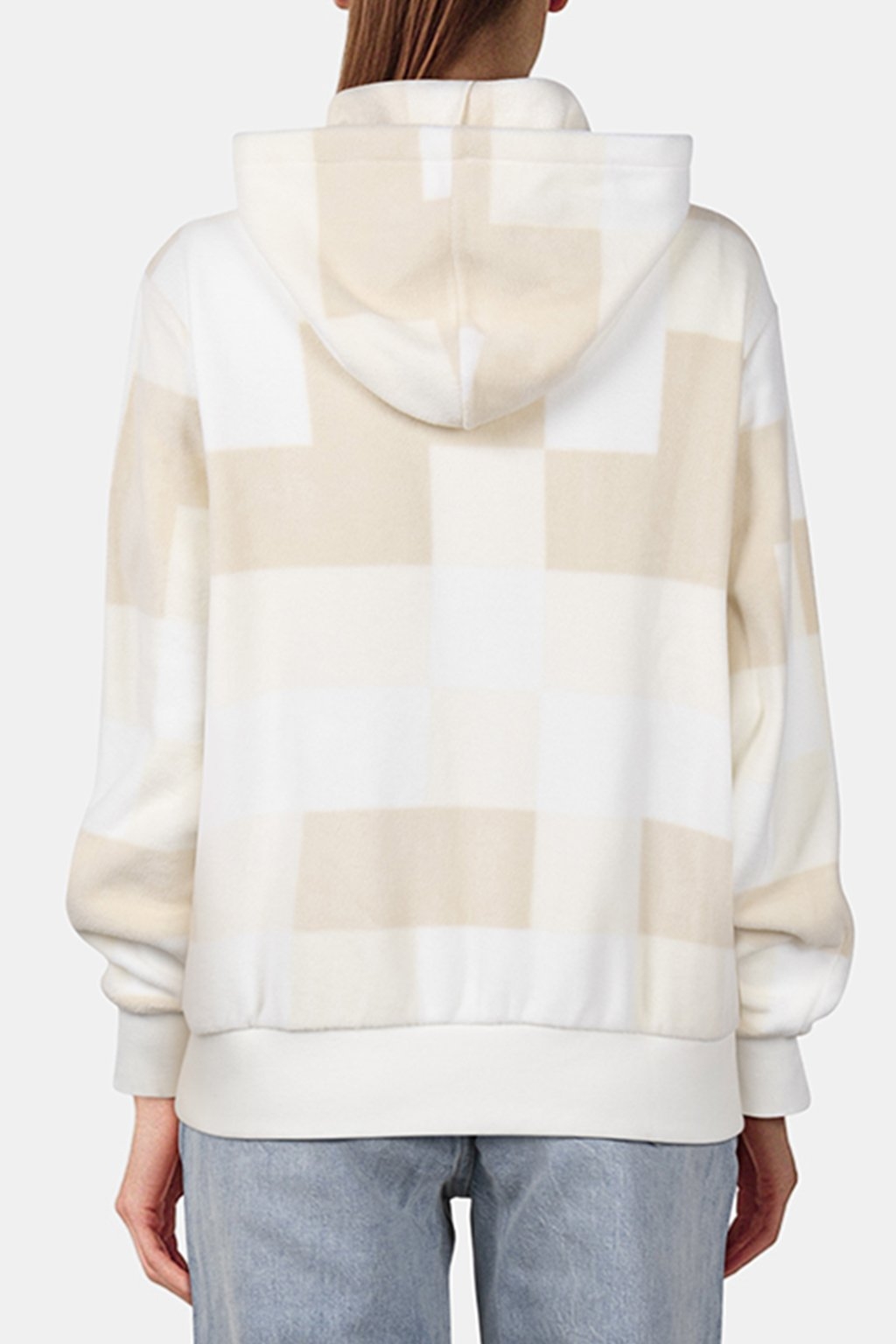 WINTER CHECKER BLOUSSANT HOODIE TURTLEDOVE 2