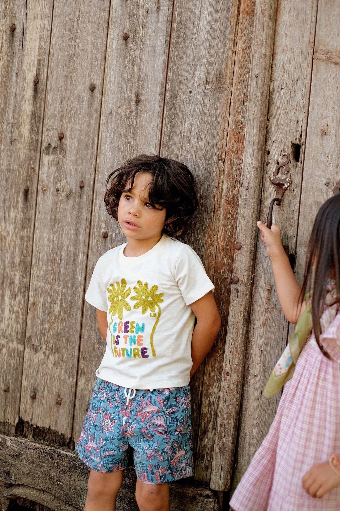 SHORTS ALIKI TEAL GARDEN OF EDEN 7