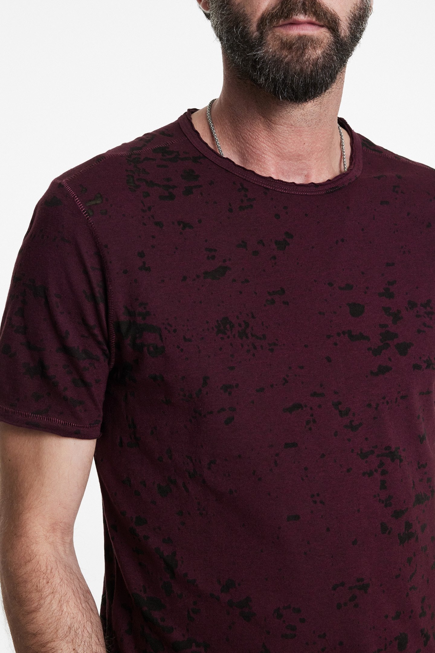 EDEN SS BURNOUT CREW DARK PLUM 3