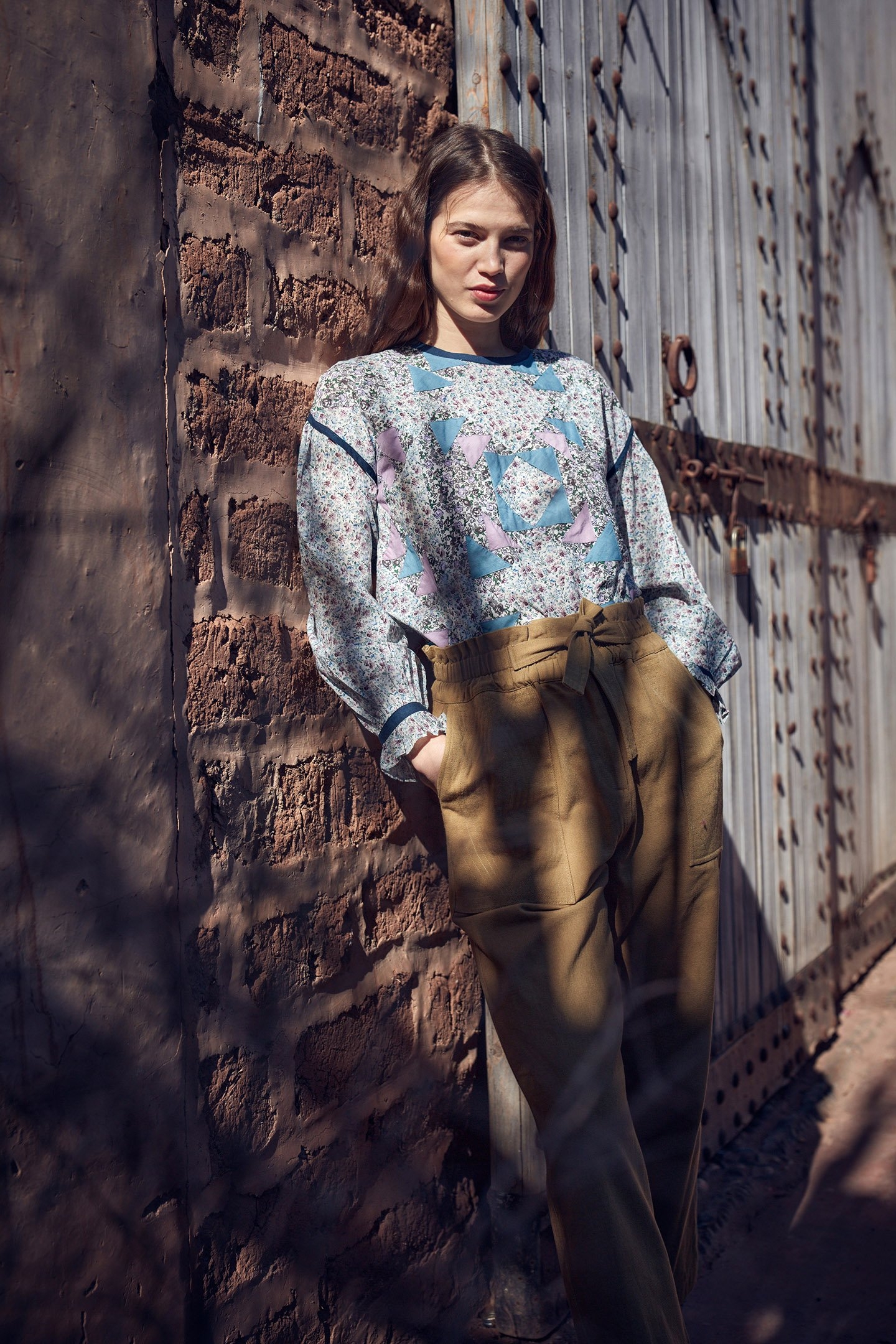 BLOUSE CRISTALINA MULTICOLOR PATCHWORK 3