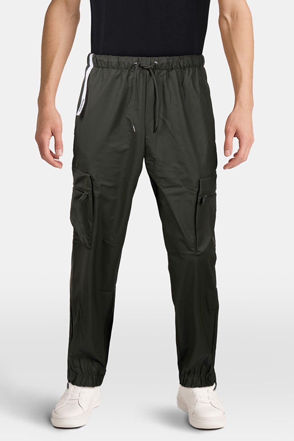 CARGO RAIN PANTS REGULAR W3 GREEN UNISEX 3