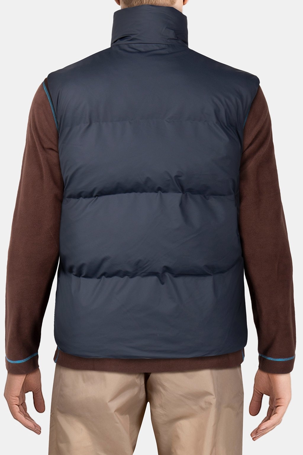 BOXY PUFFER VEST NAVY UNISEX 5