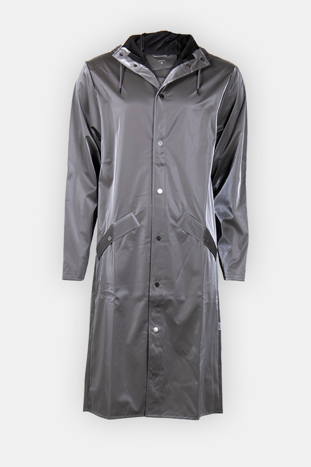 LONGER JACKET W3 METALLIC GREY UNISEX 5