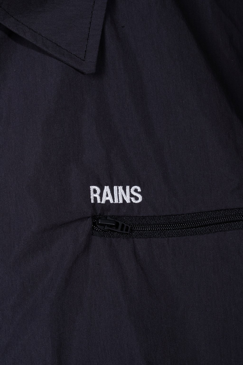 WOVEN SHIRT BLACK UNISEX 6