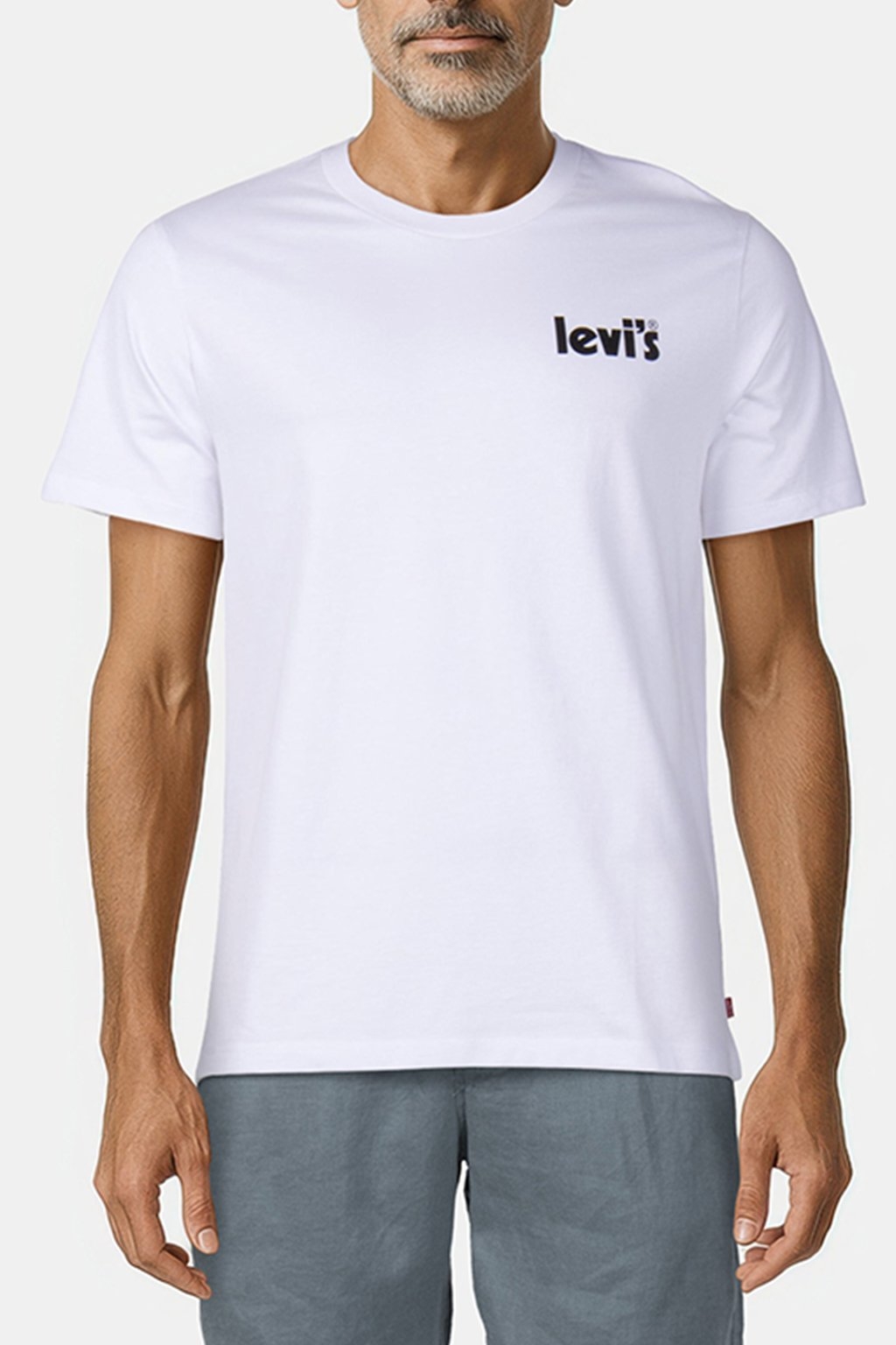 GRAPHIC CREWNECK CORE POSTER WHITE 1