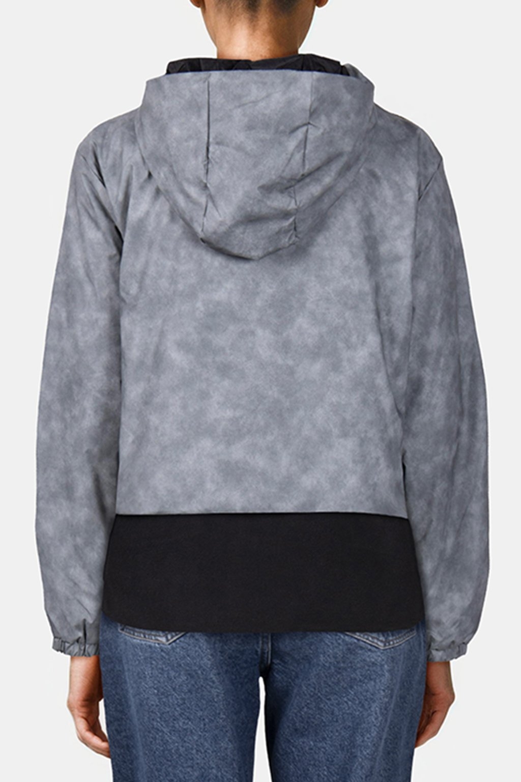 LOHJA SHORT INSULATED JACKET W3T1 DISTRESSED GREY UNISEX 3