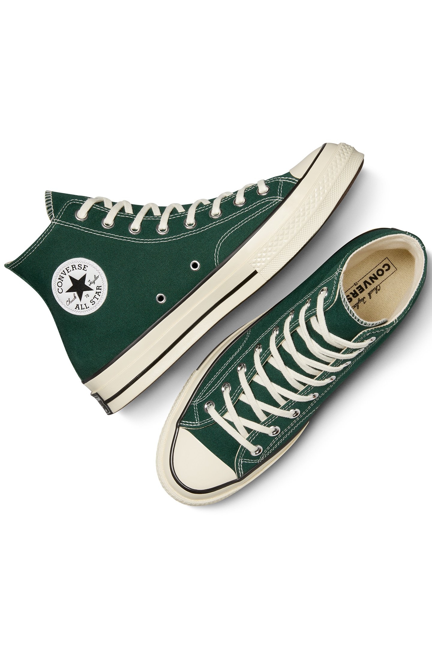 CHUCK 70 CANVAS GREEN ENVY/EGRET/BLACK 3