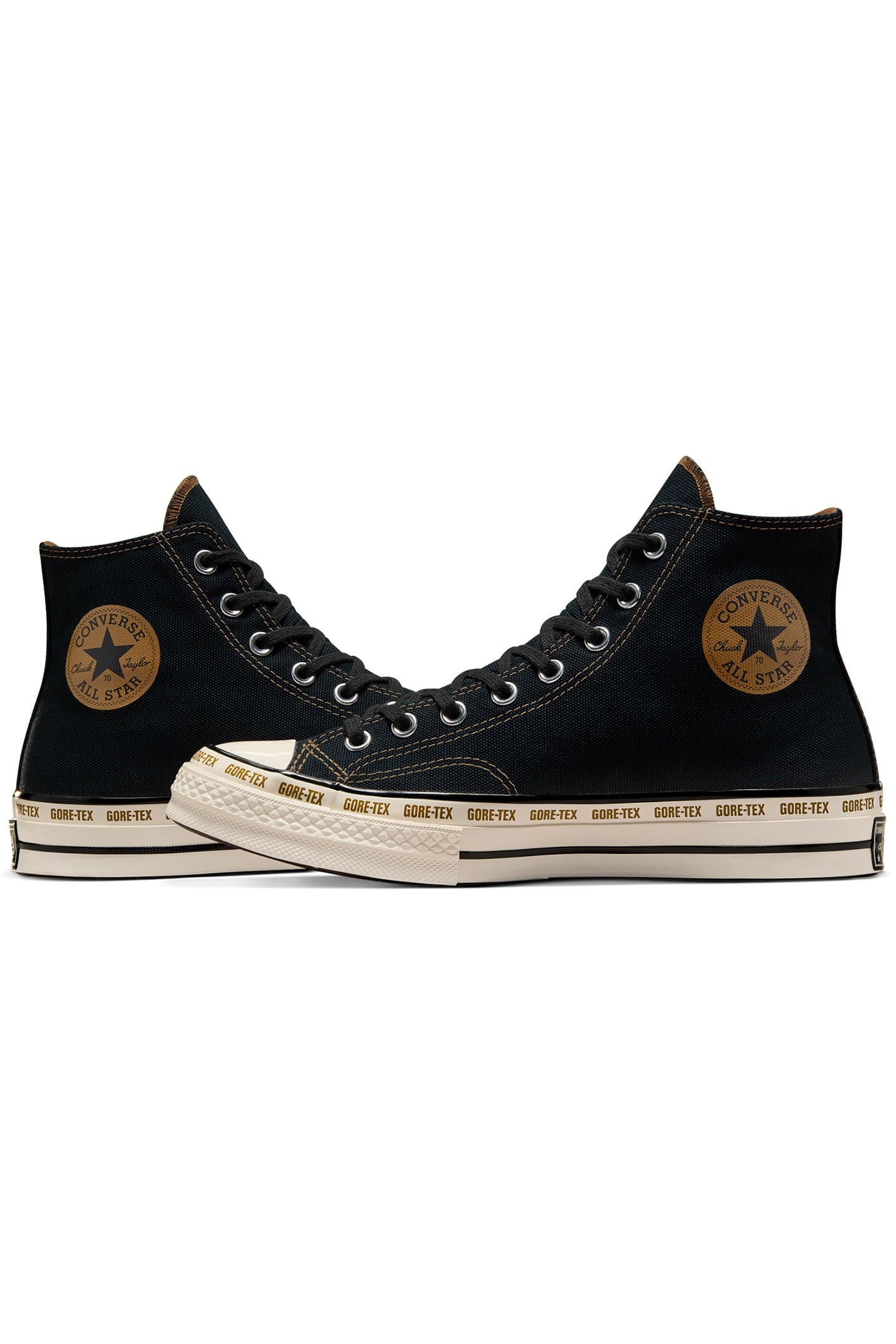 CHUCK 70 GORE-TEX BLACK/TOADSTOOL TAN/EGRET 5