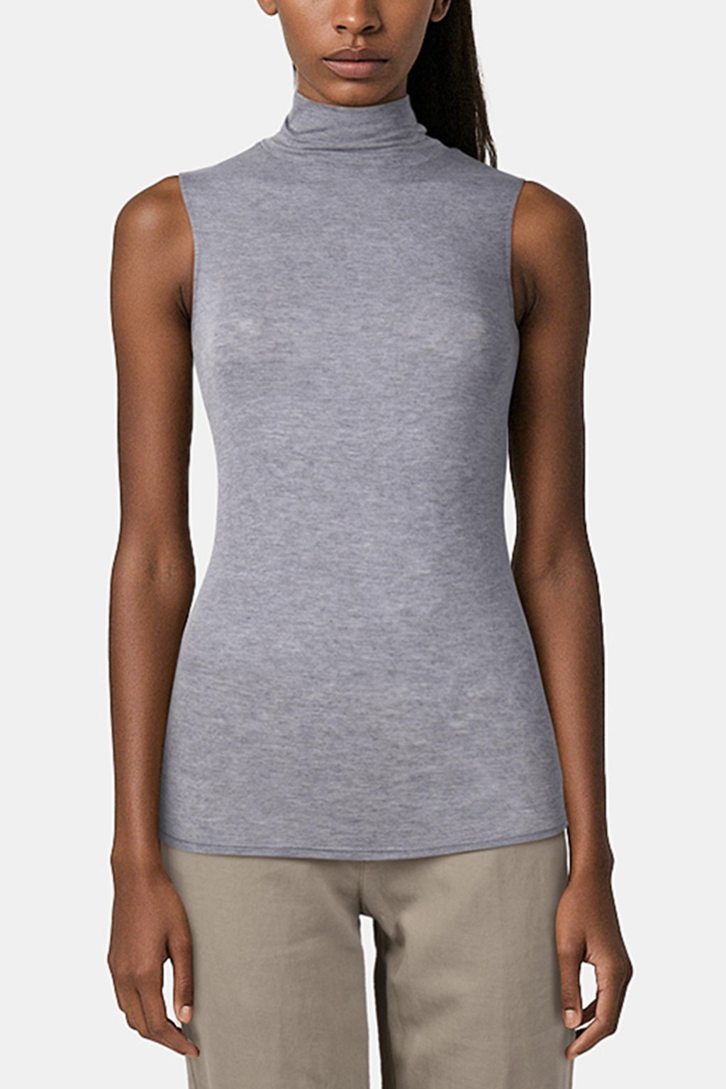 RIPPLE TOP GREY MELANGE 1