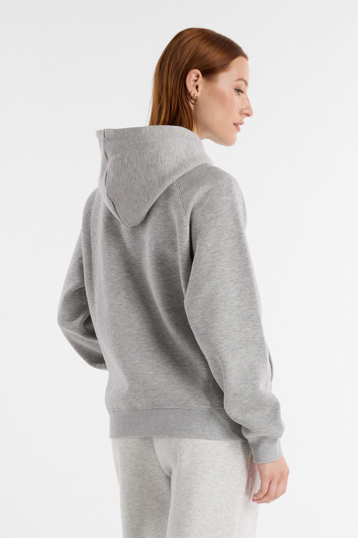 NB LOGO HOODIE IN GREY 2