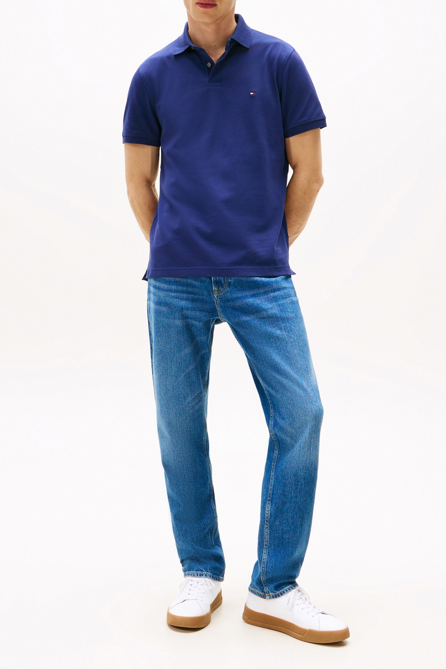 1985 REGULAR FIT POLO SHIRT MALE XL PREPPY NAVY 2