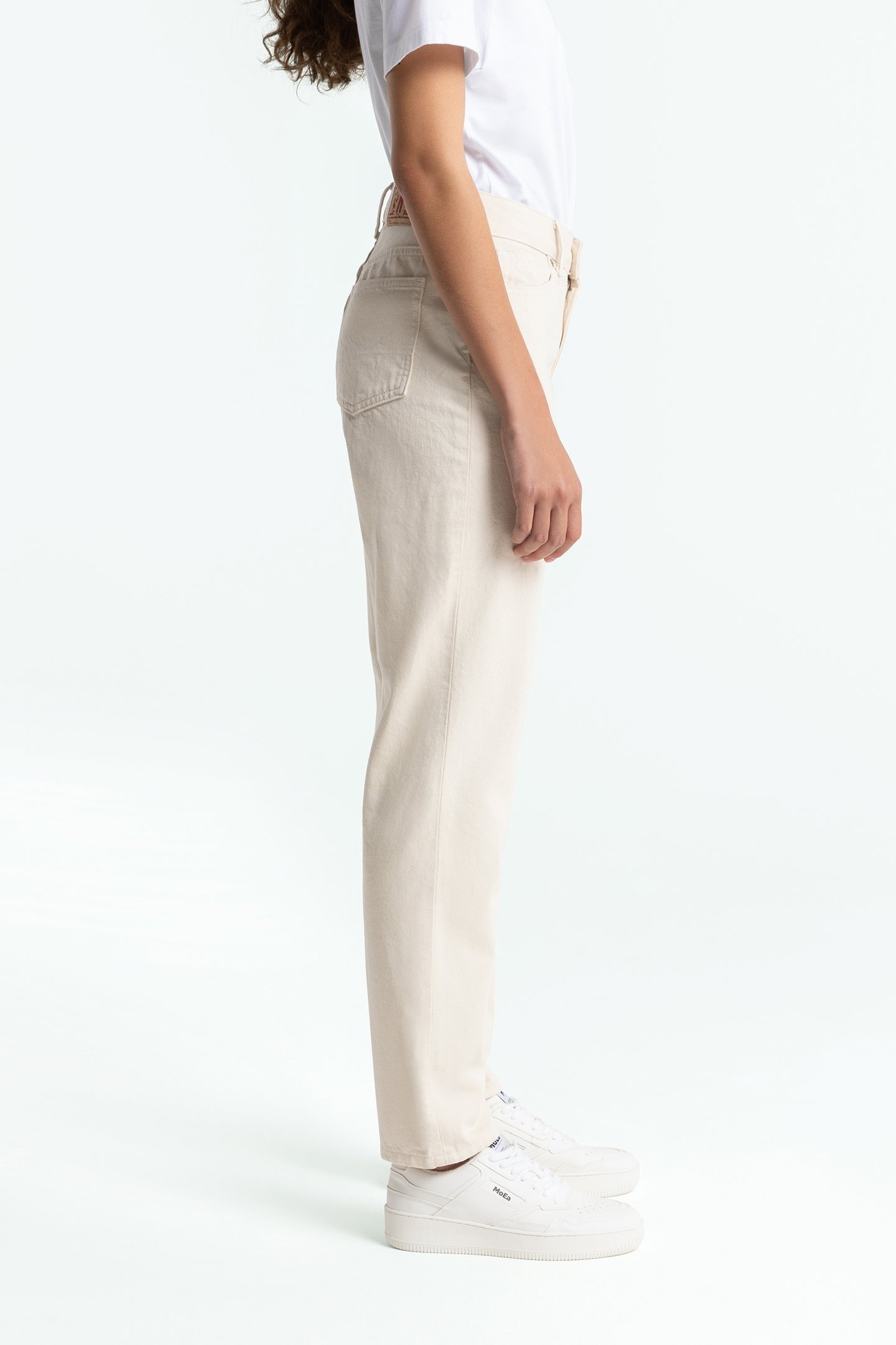 CAROLINE CROPPED CLEAN RECYCLED ECRU 4