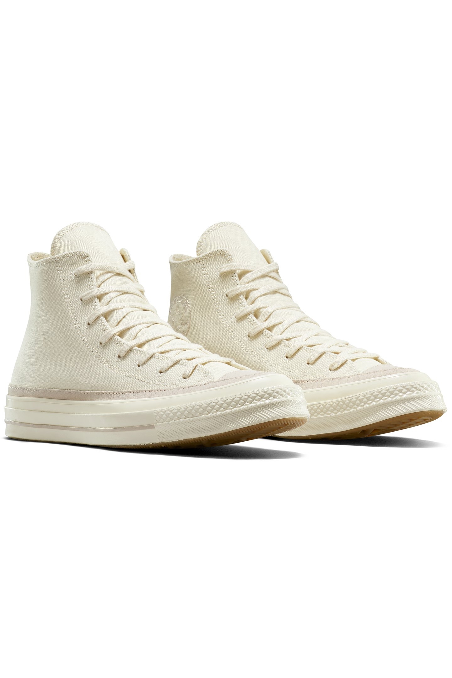 CHUCK 70 CANVAS & SUEDE NATURAL IVORY/WARM CLAY 2