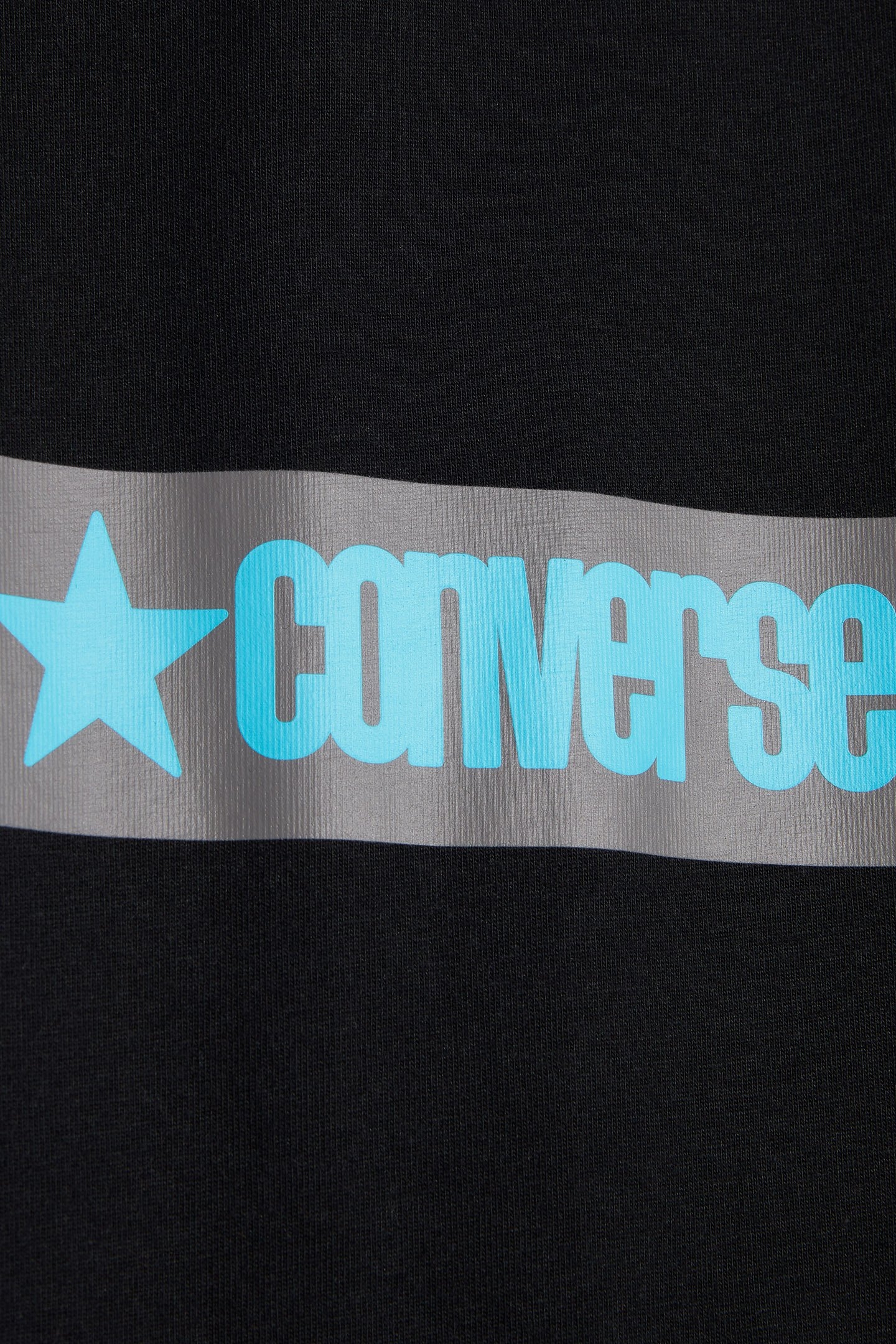 RETRO BLOCK LOGO T-SHIRT CONVERSE BLACK 3
