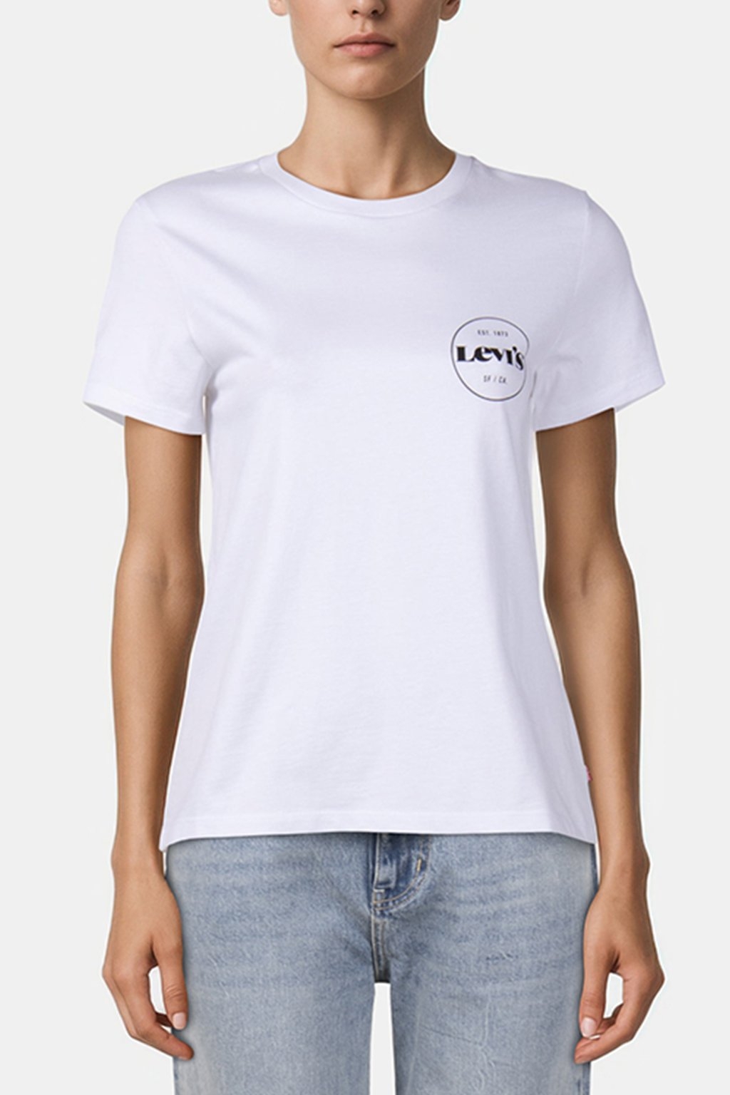 THE PERFECT TEE SSNL MV LOGO WHITE 1