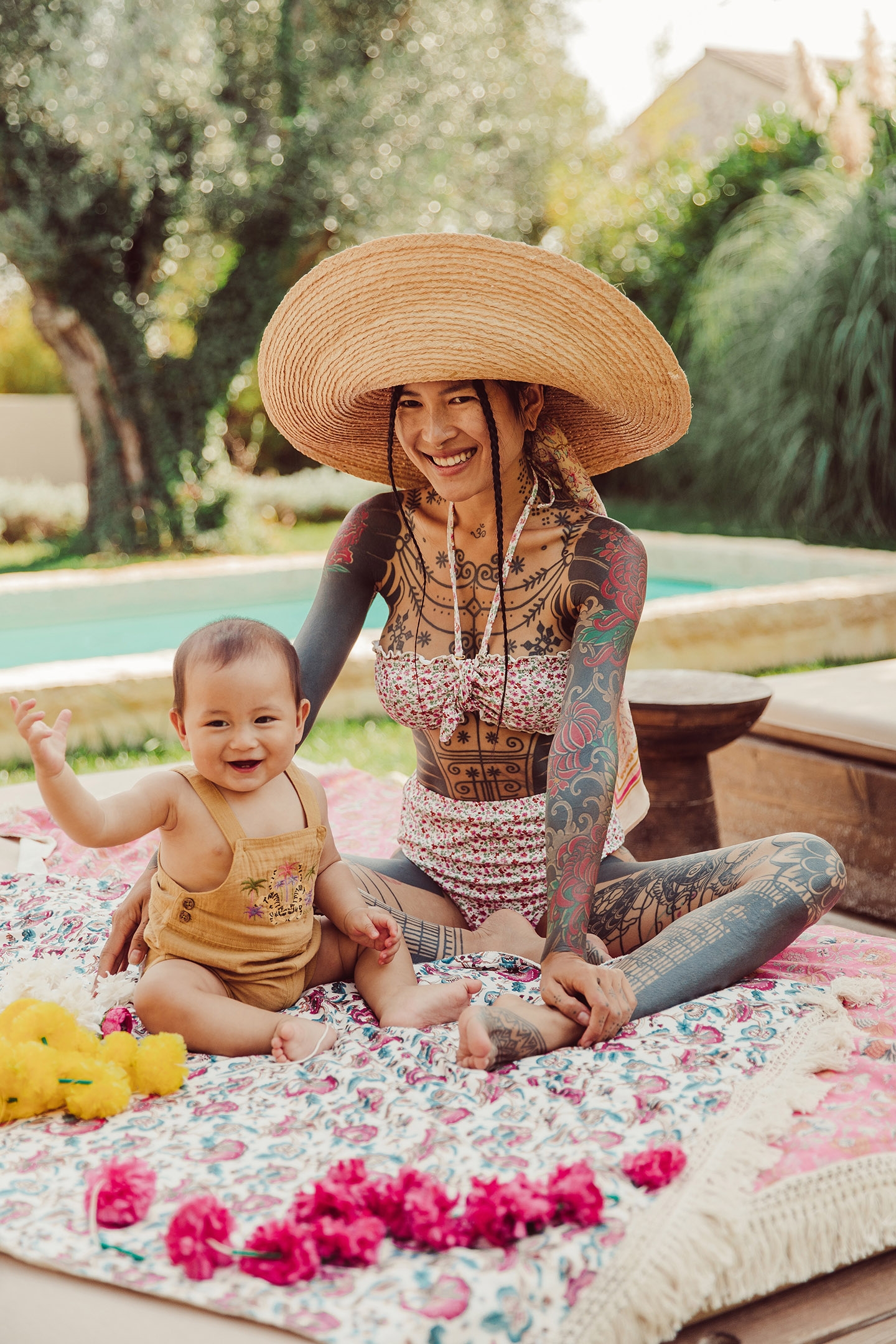 BIKINI TOP WALLY WHITE MEADOW 3