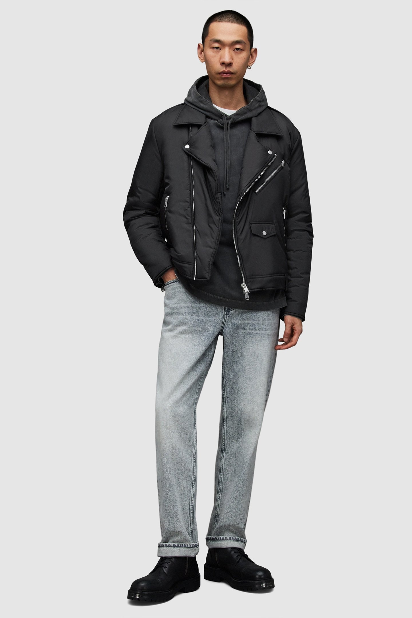 MILLER BIKER JACKET BLACK 3