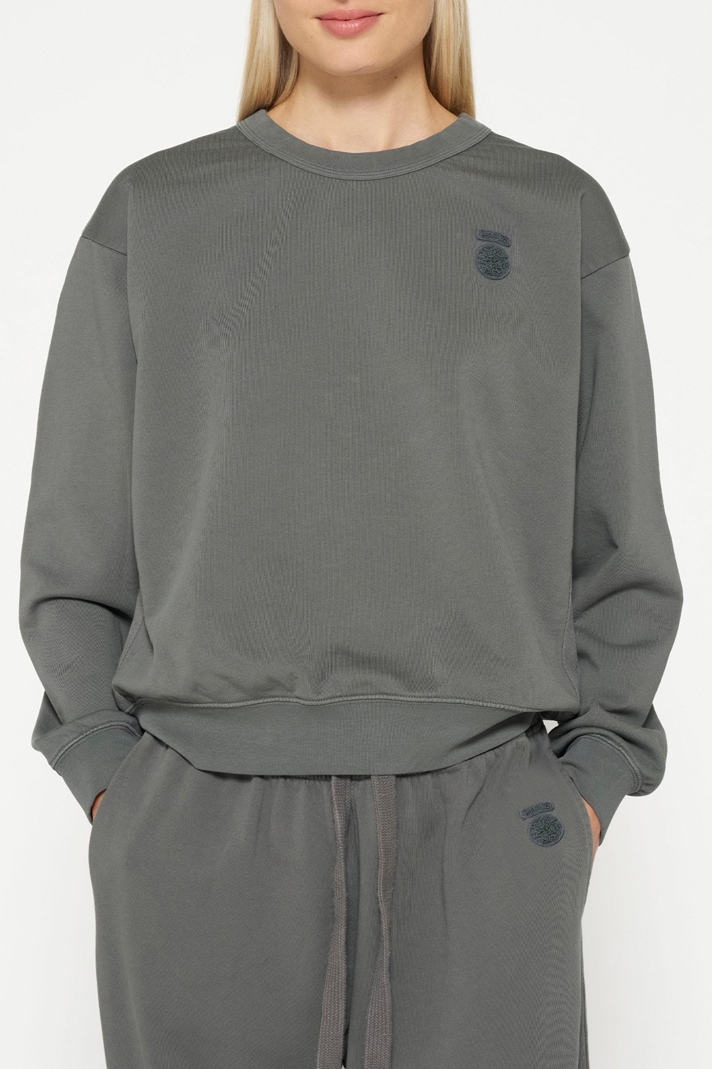 SWEATER TAPE OIL GREY 1