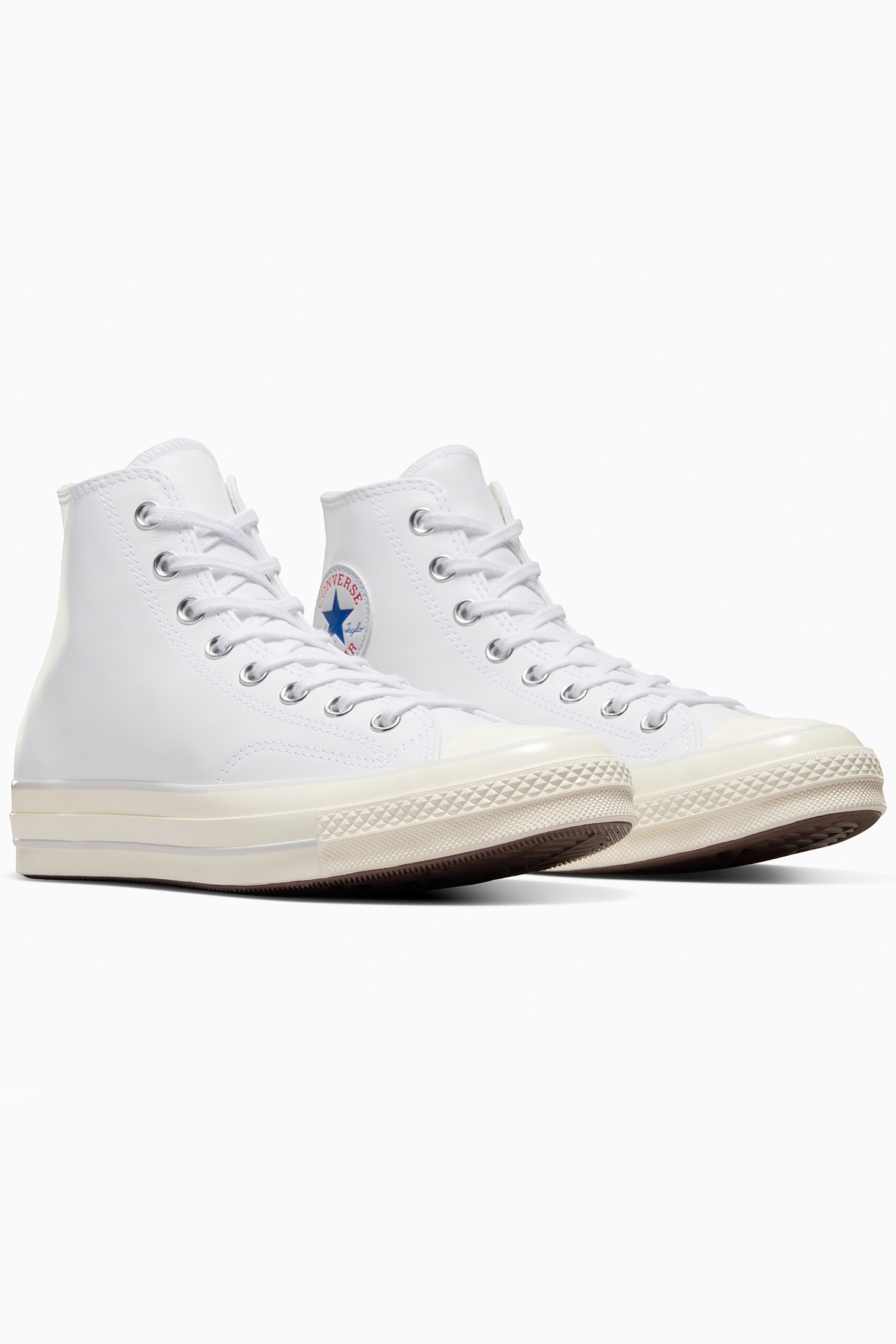 CHUCK 70 LEATHER WHITE/FOSSILIZED/EGRET 2