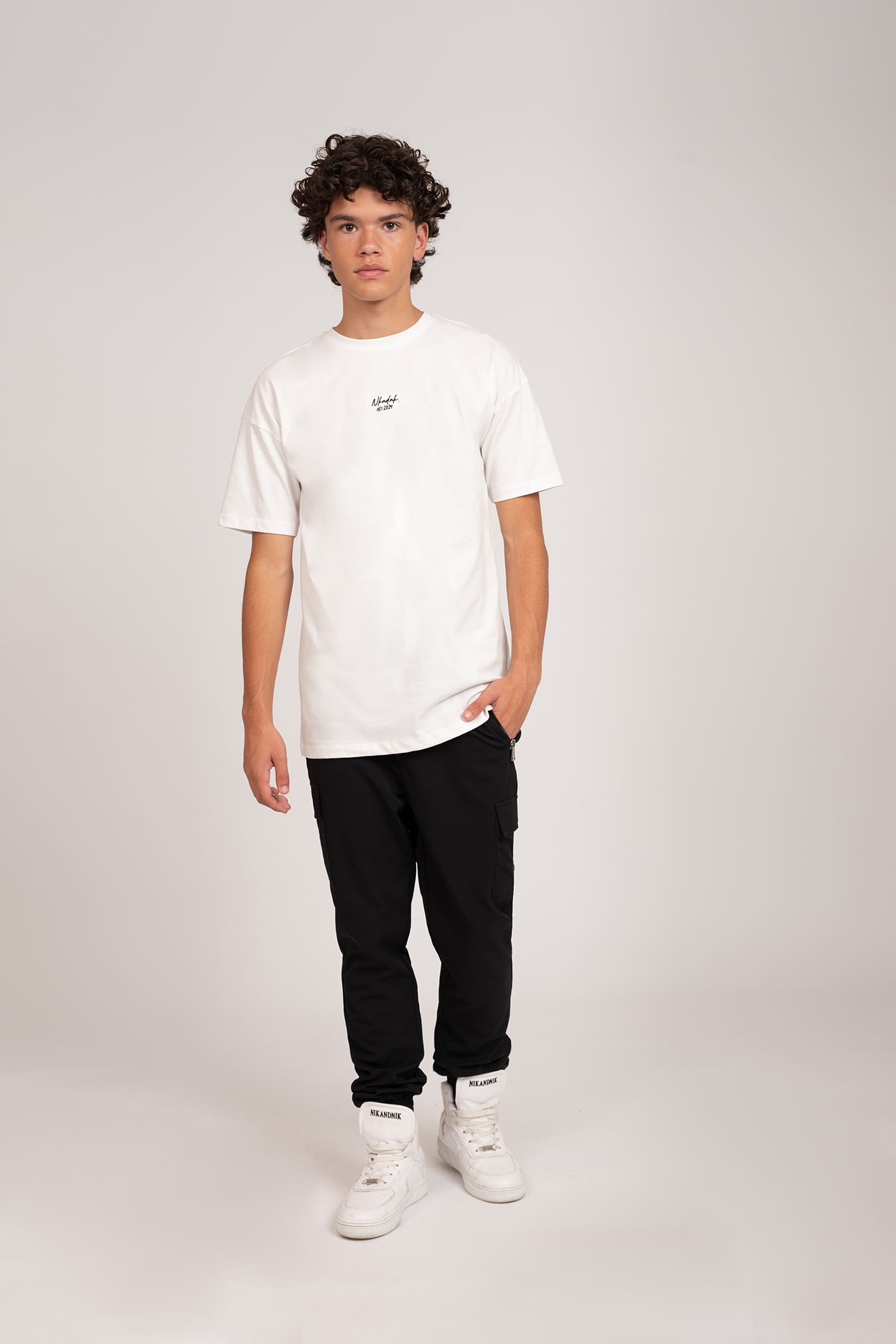 KENNETH CARGO PANTS BLACK 1