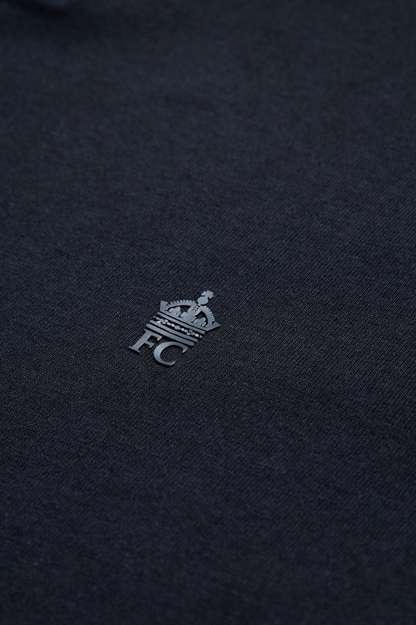 TROPHY TIPPED POLO BLACK/WHITE 3