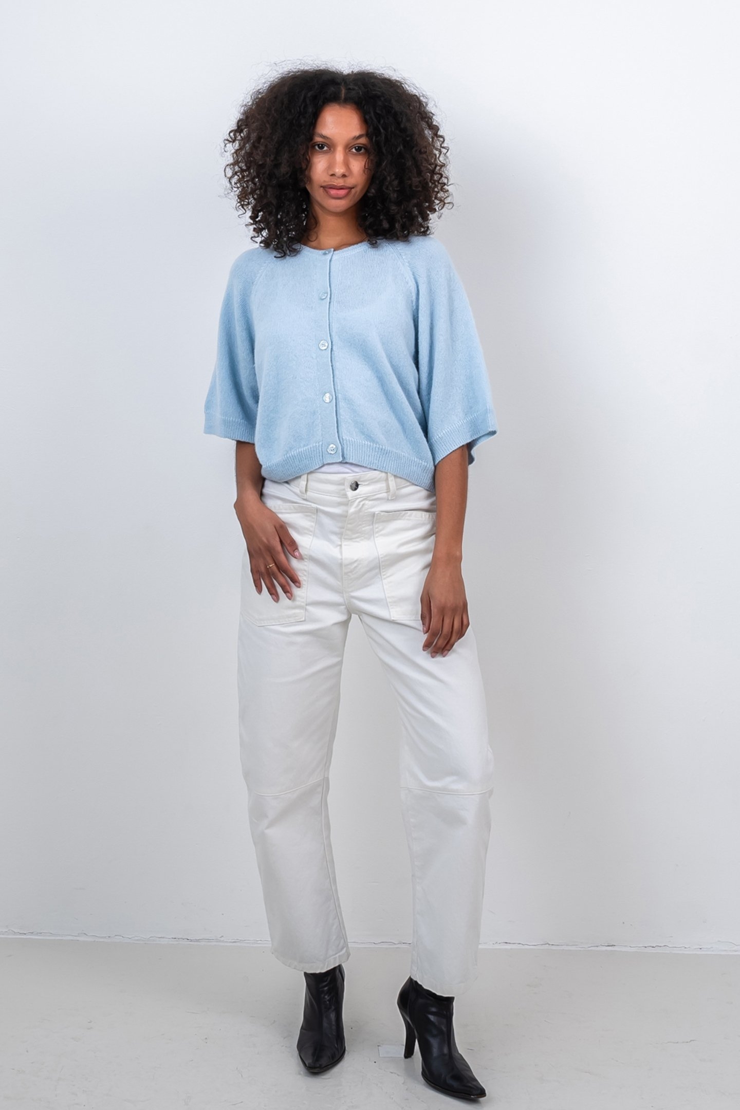 MIMOSA CARDIGAN ICE BLUE 1