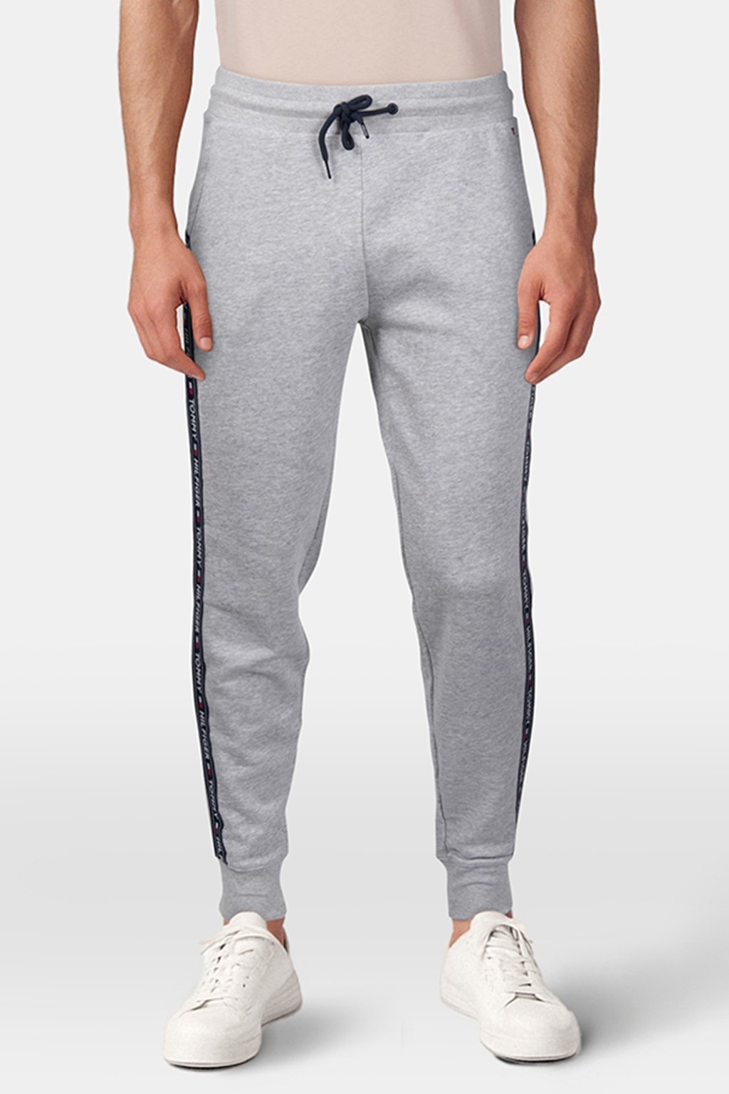 RELAXED FIT TRACK PANT GREY HEATHER 1