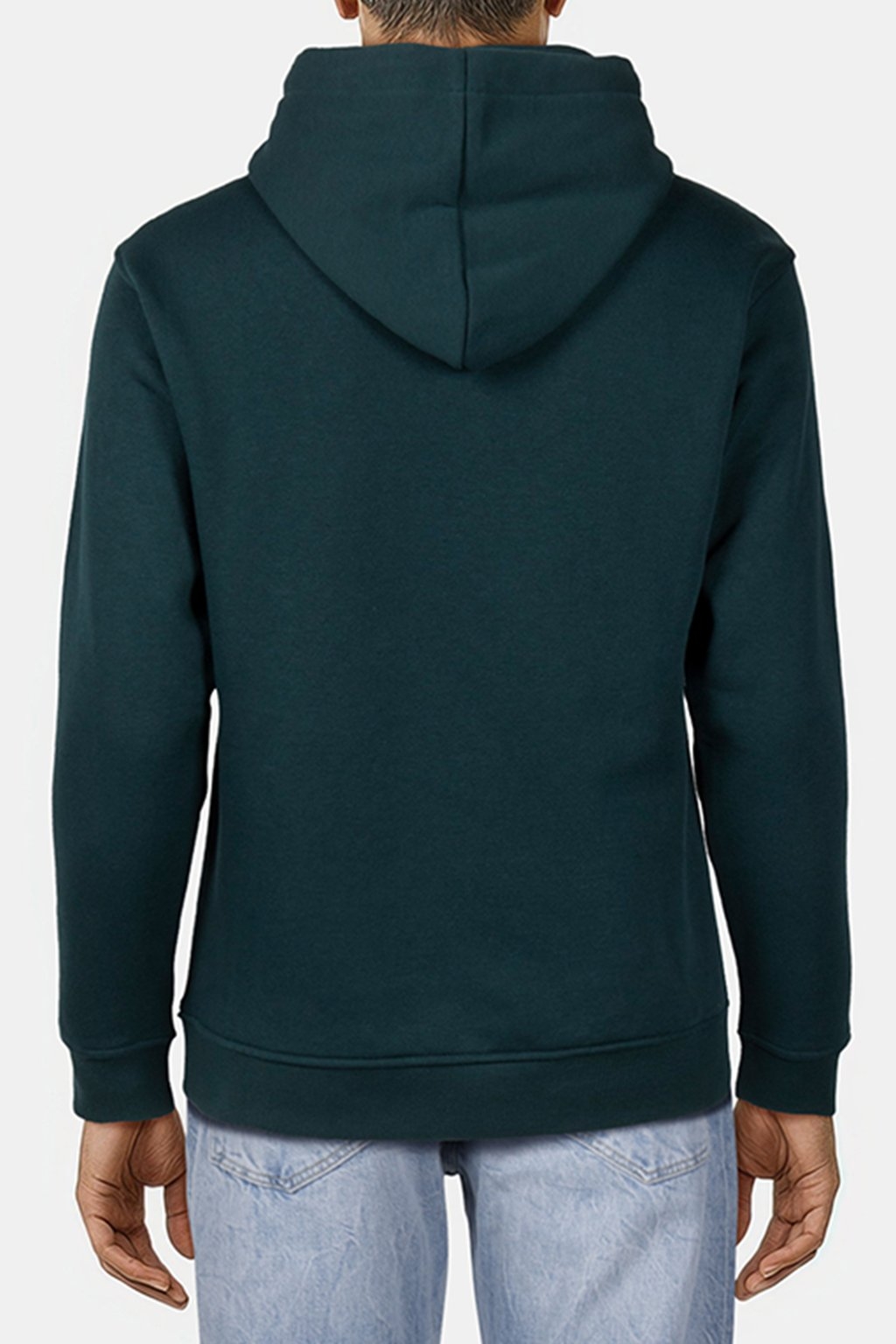 RELAXED FIT FLEECE GRAPHIC HOODIE CYPRESS GREEN 2